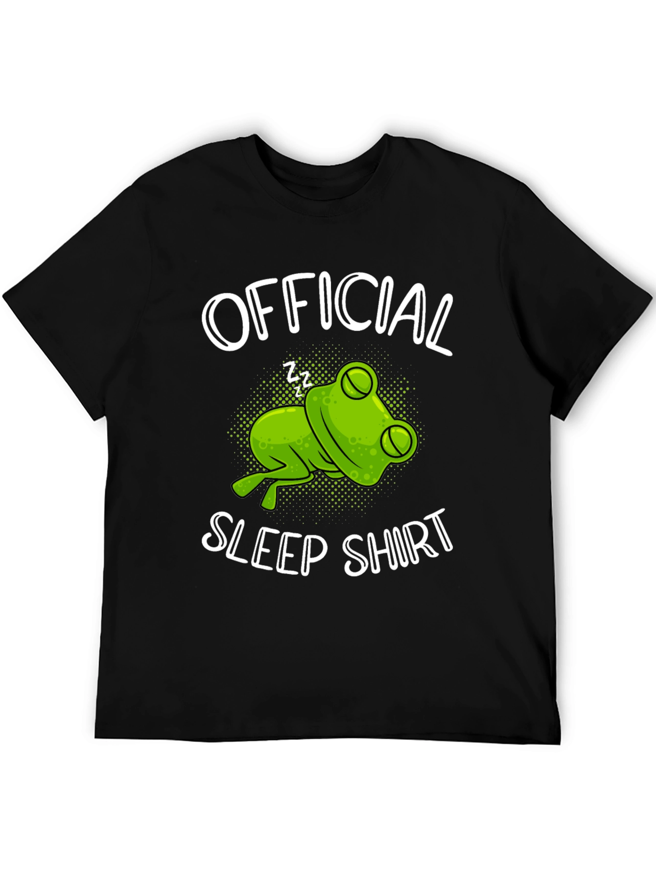 Official Sleep Shirt Frog Graphic T-Shirt