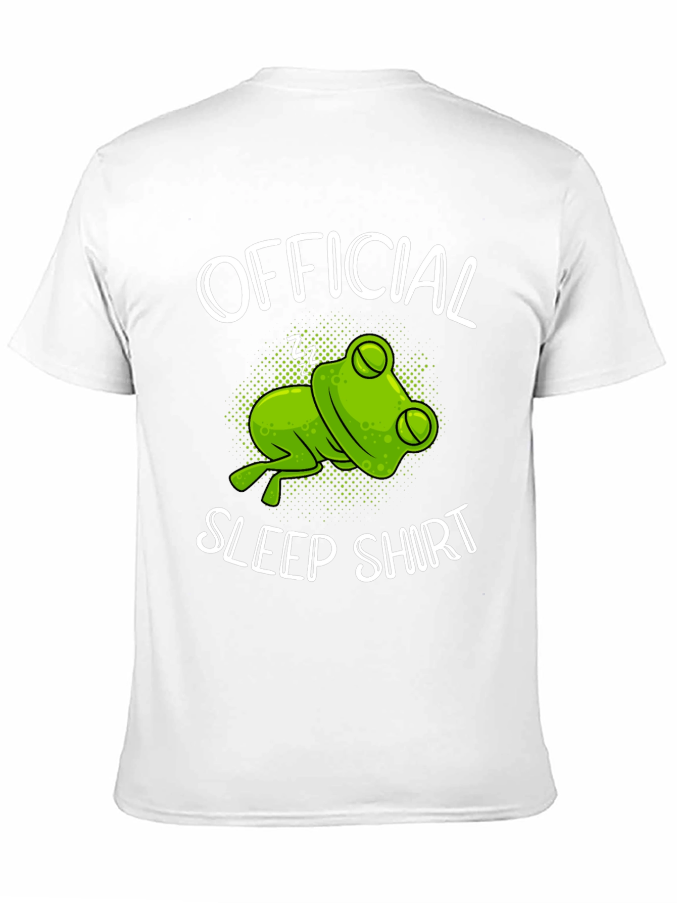 Official Sleep Shirt Frog Graphic T-Shirt