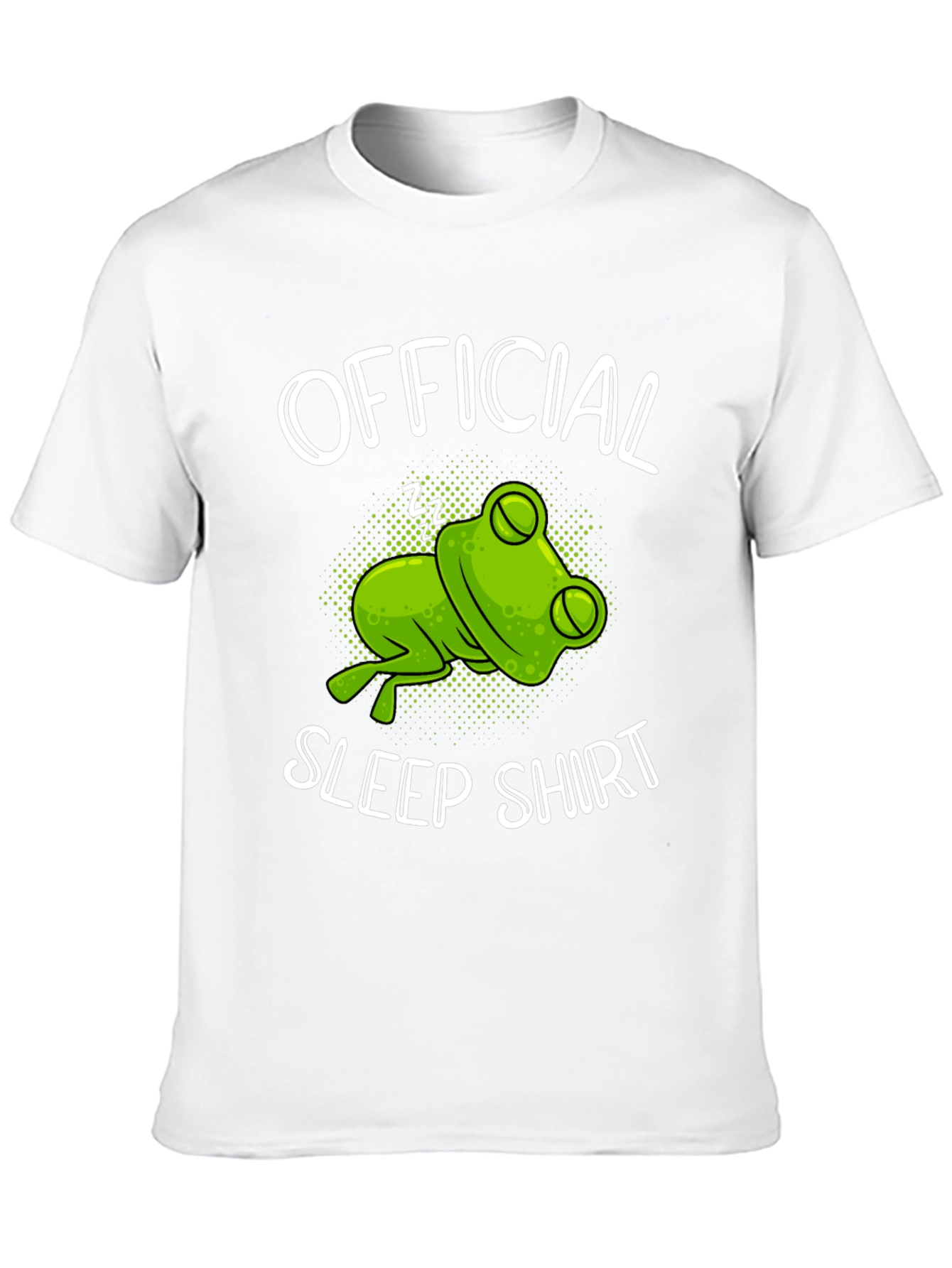 Official Sleep Shirt Frog Graphic T-Shirt