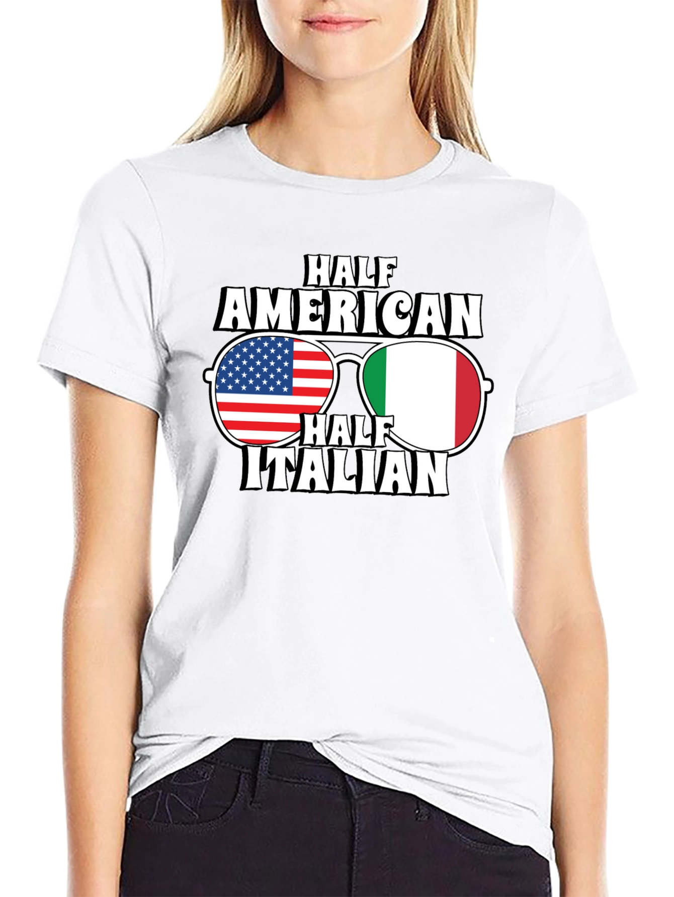 Half American Half Italian T-Shirt
