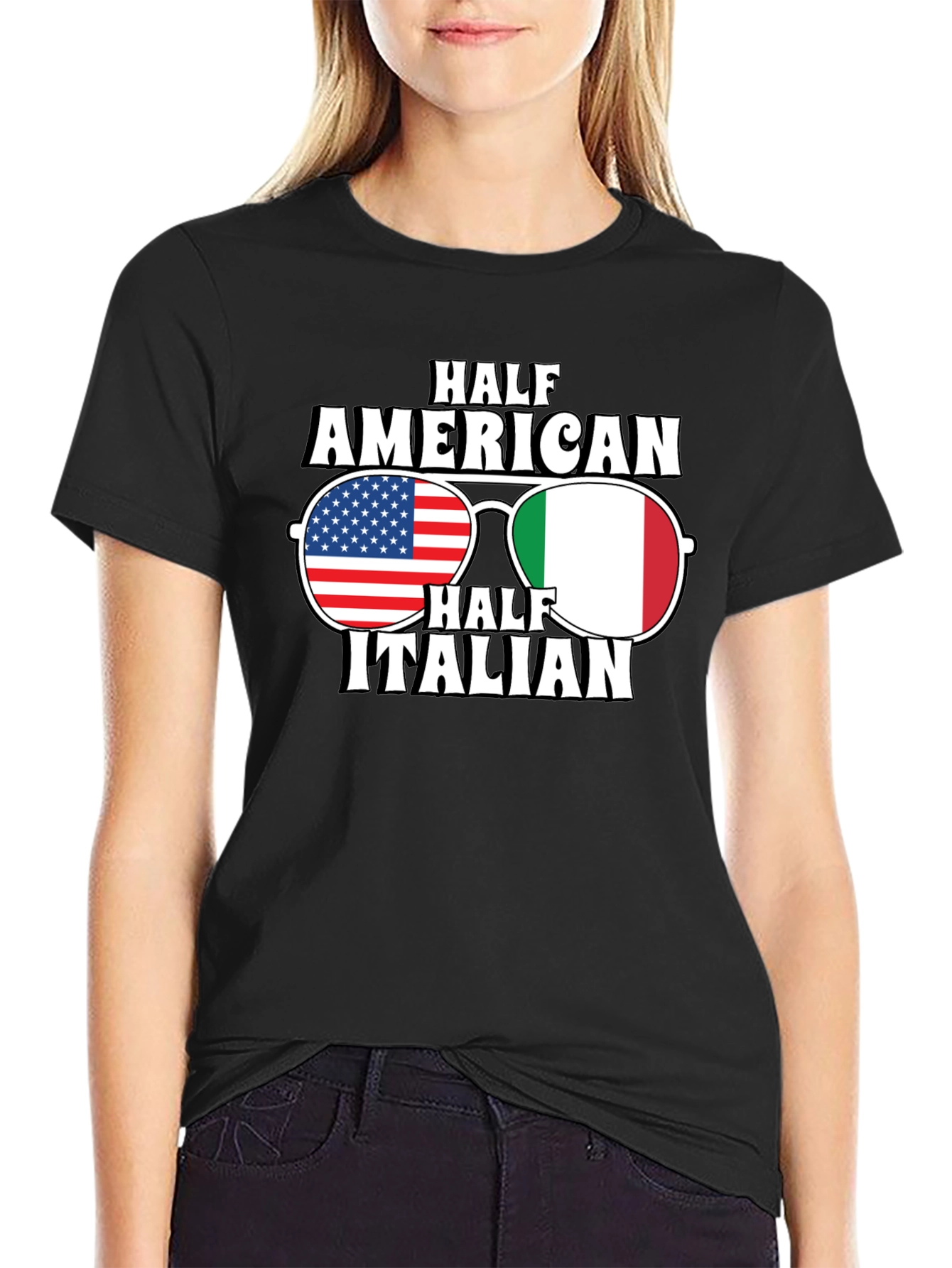 Half American Half Italian T-Shirt