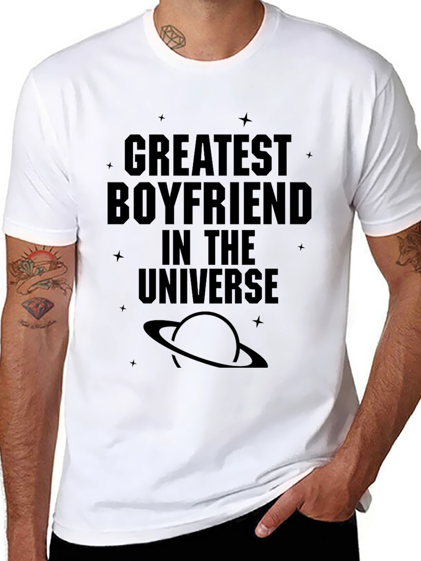 Greatest Boyfriend in the Universe T-Shirt
