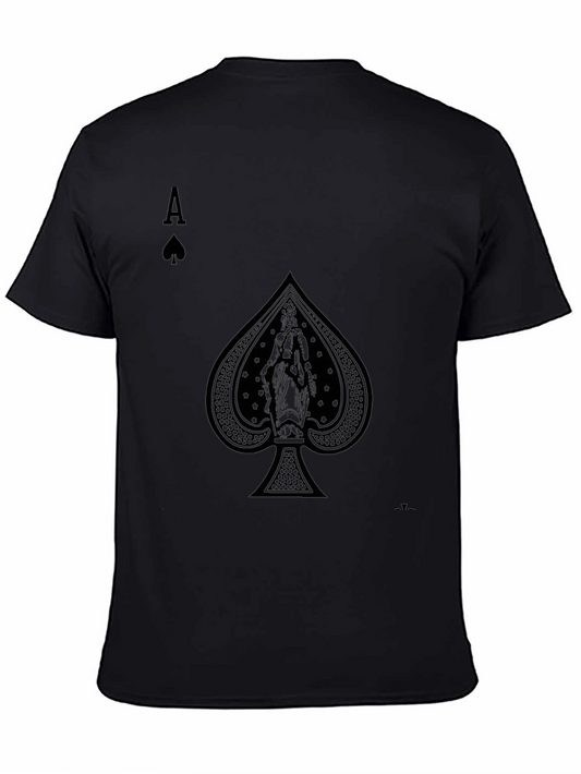 Ace of Spades Graphic Tee - Black