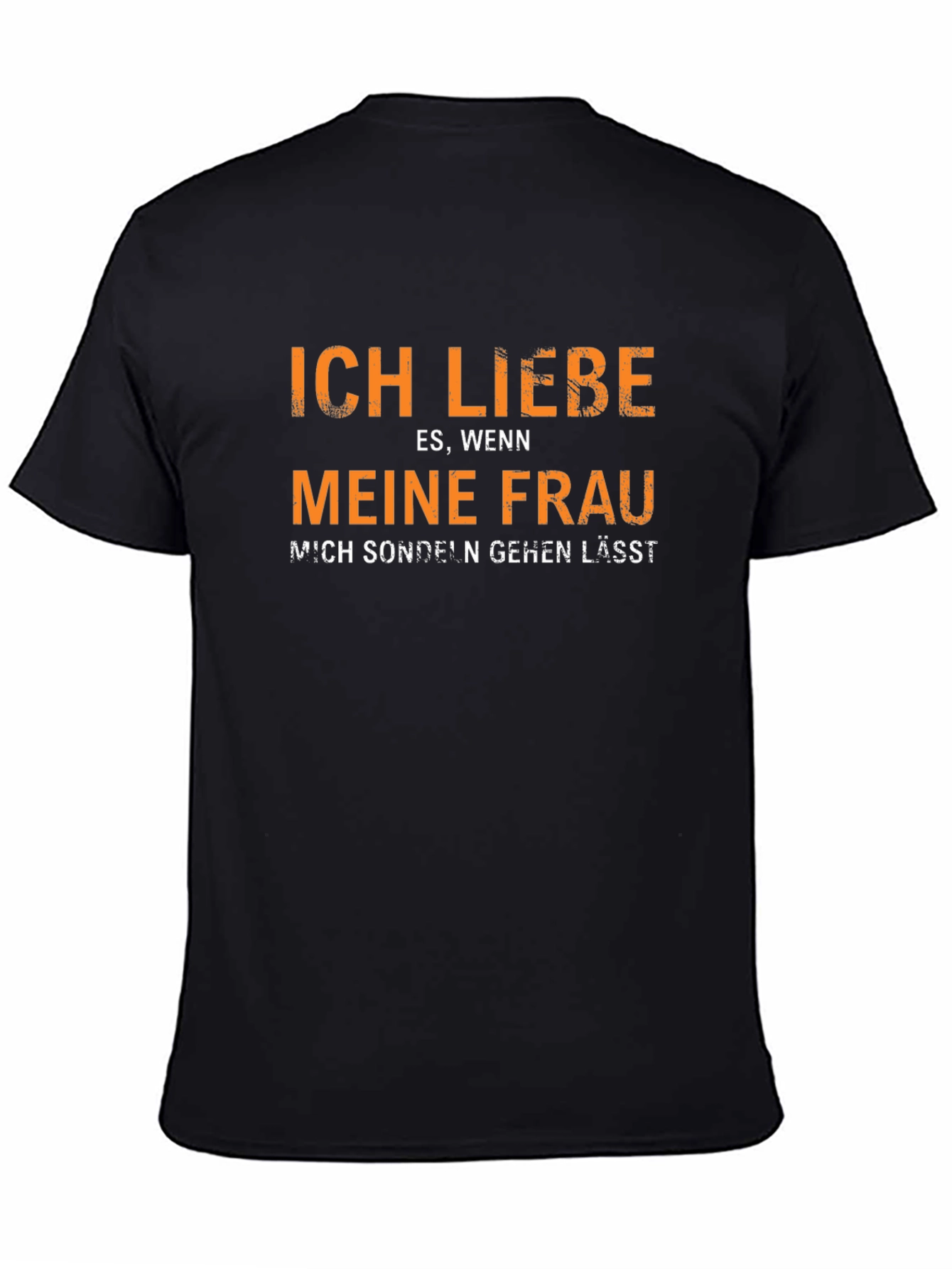 Ich Liebe T-Shirt - Mens Black Graphic Tee