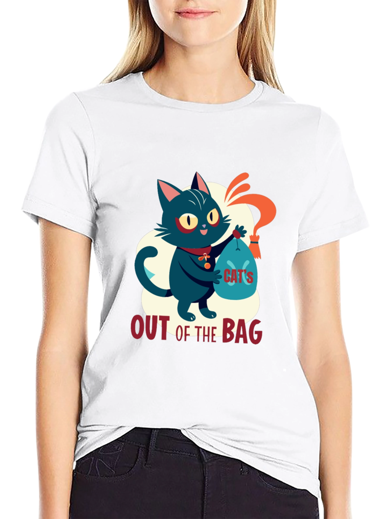 Cats Out of the Bag Graphic T-Shirt