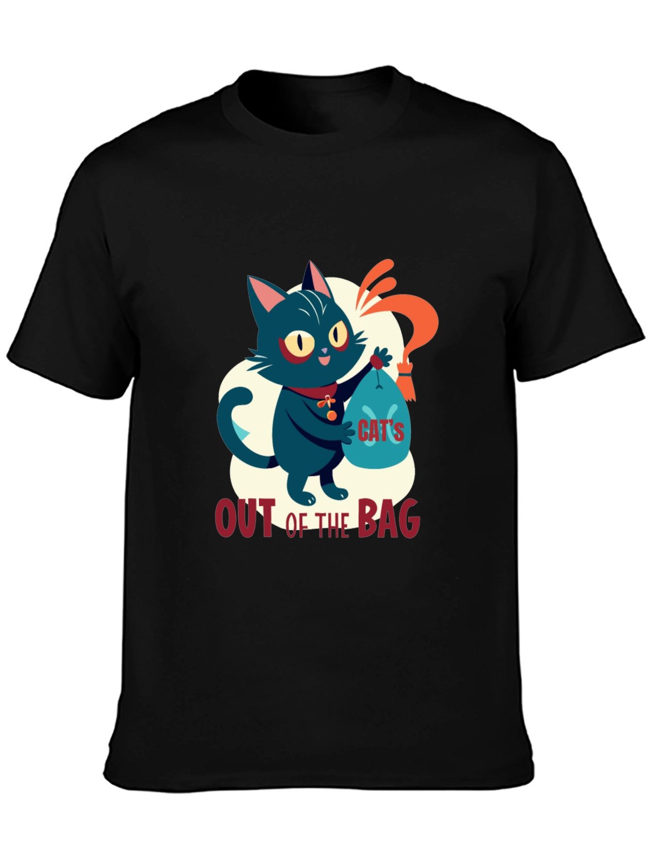 Cats Out of the Bag Graphic T-Shirt