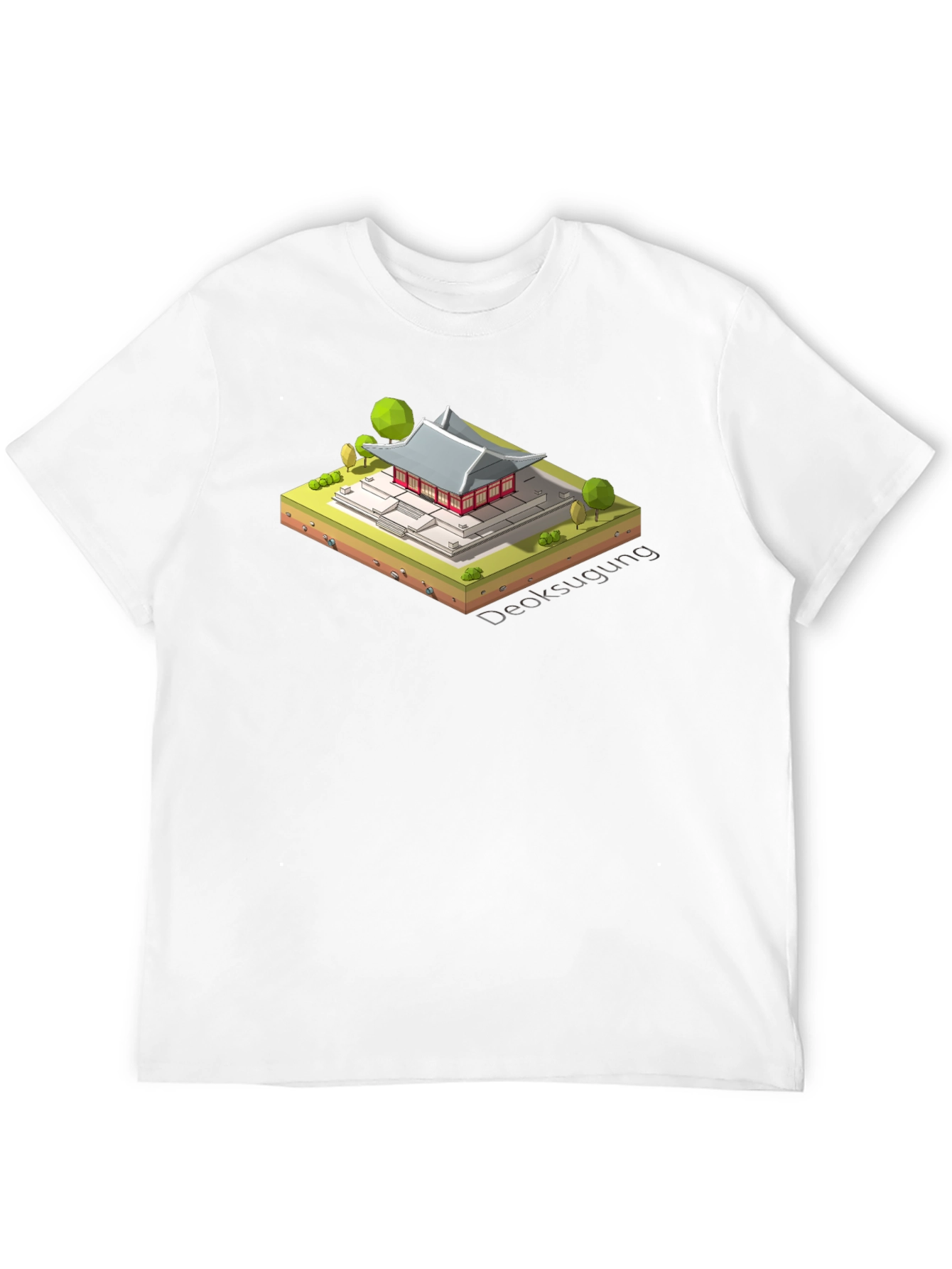 Deoksugung Palace Isometric T-Shirt