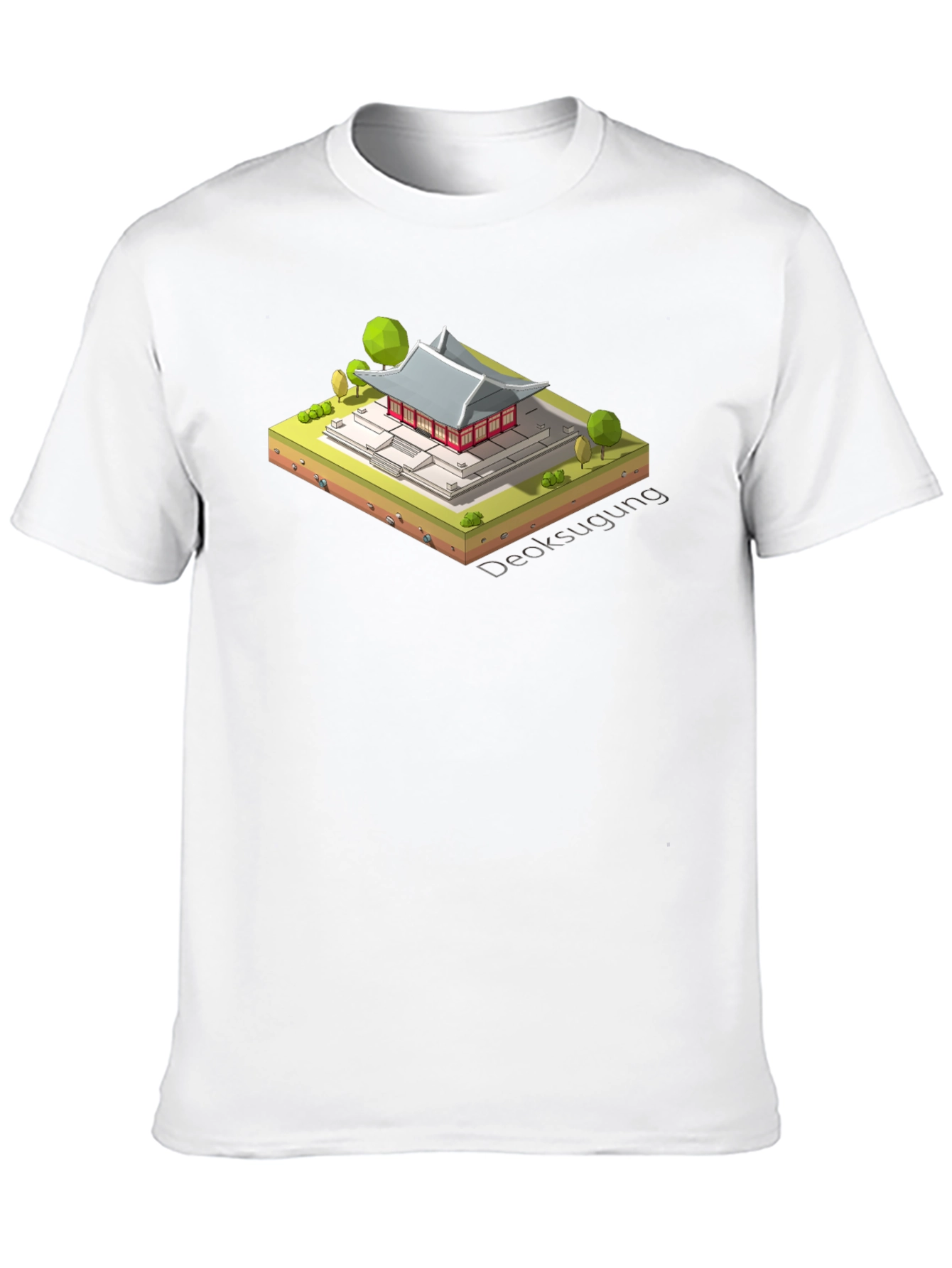 Deoksugung Palace Isometric T-Shirt