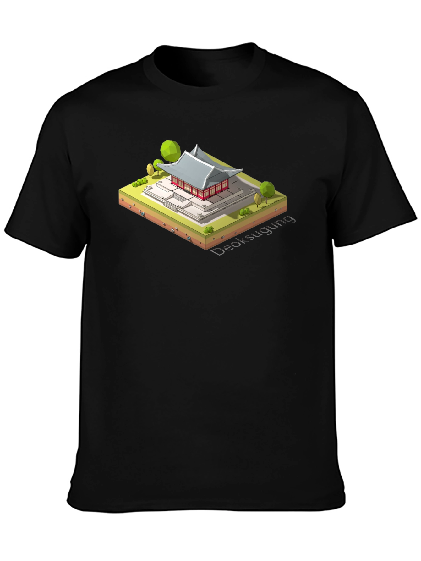 Deoksugung Palace Isometric T-Shirt