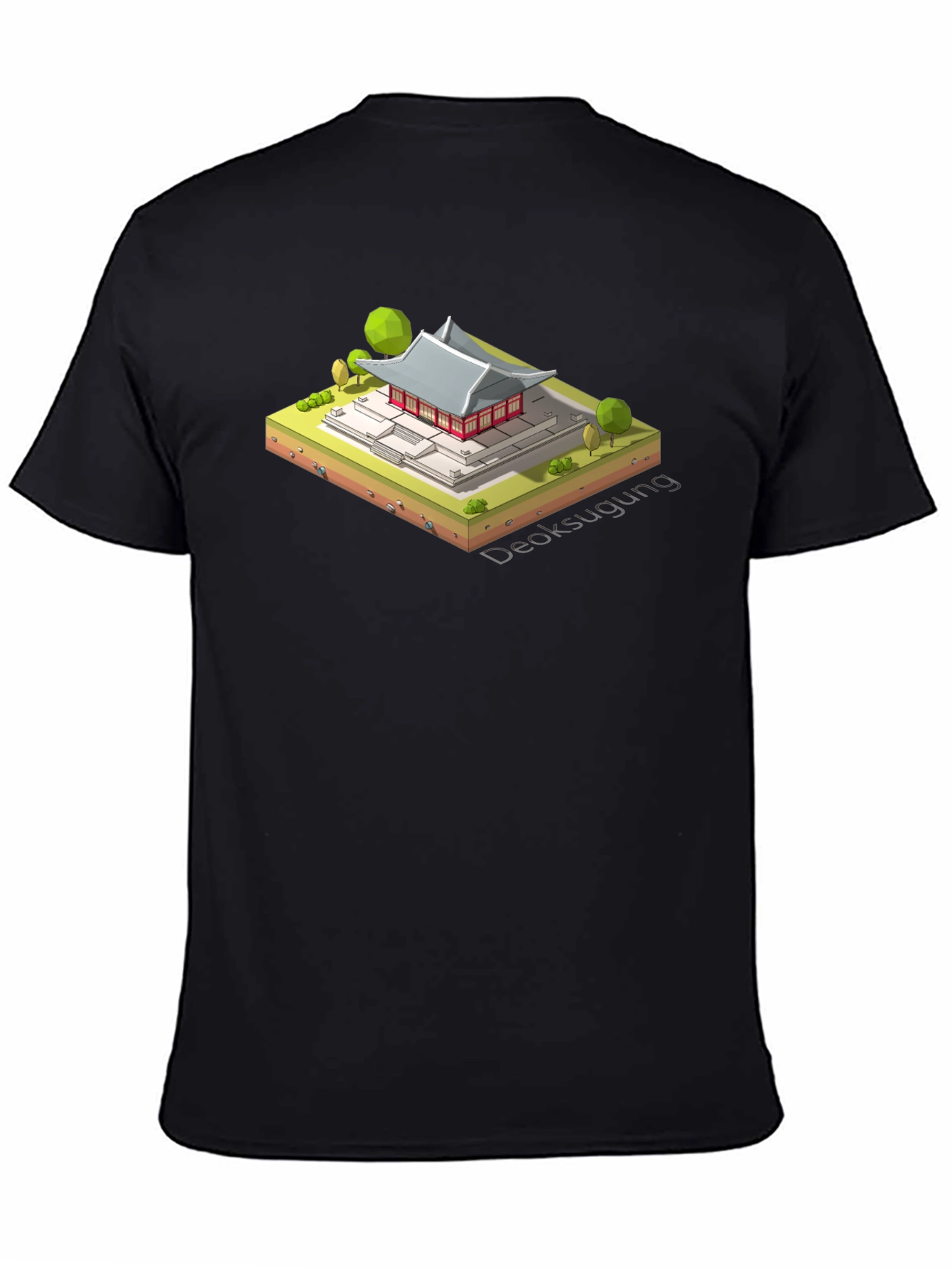 Deoksugung Palace Isometric T-Shirt