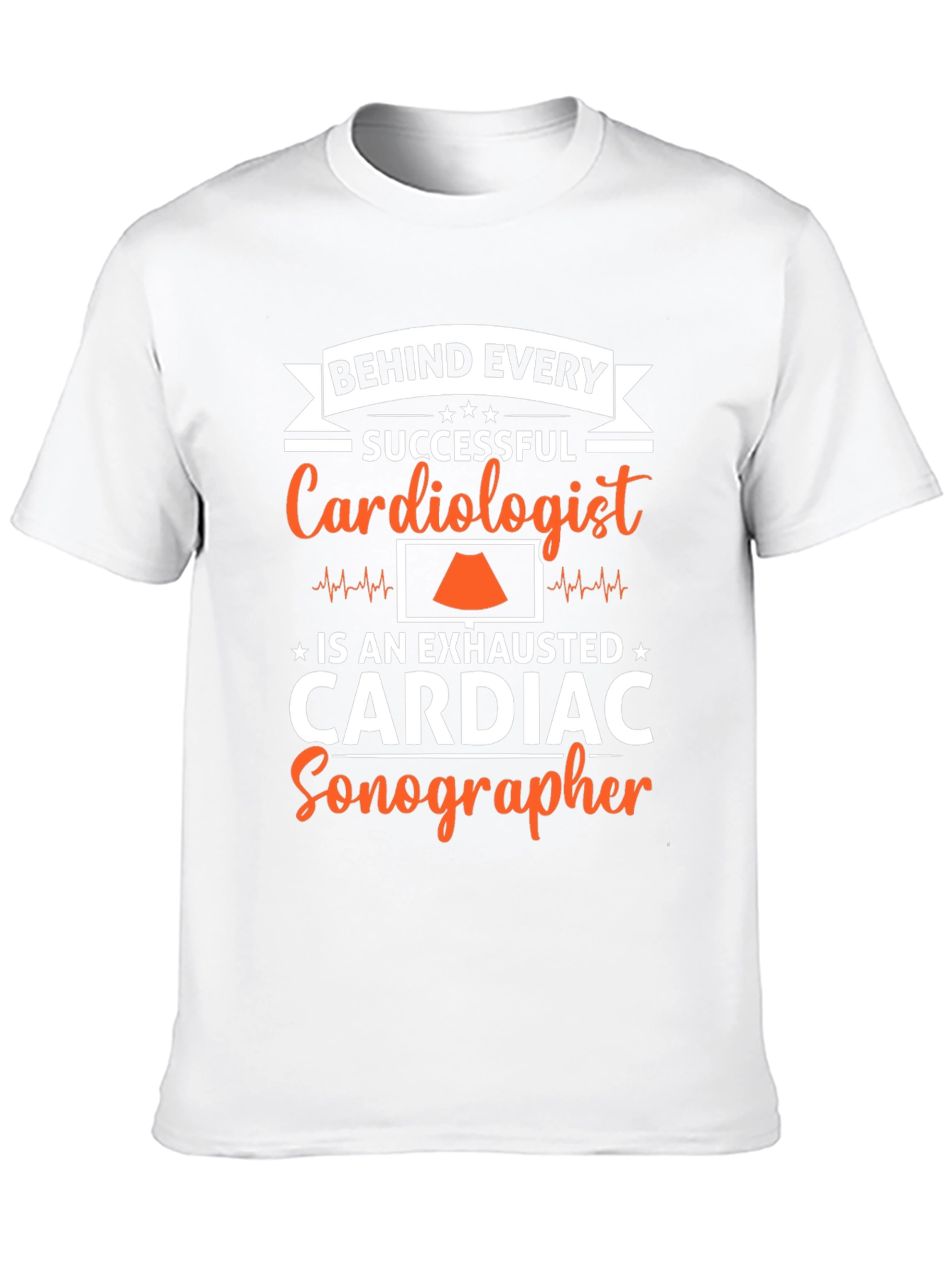 Exhausted Cardiac Sonographer T-Shirt