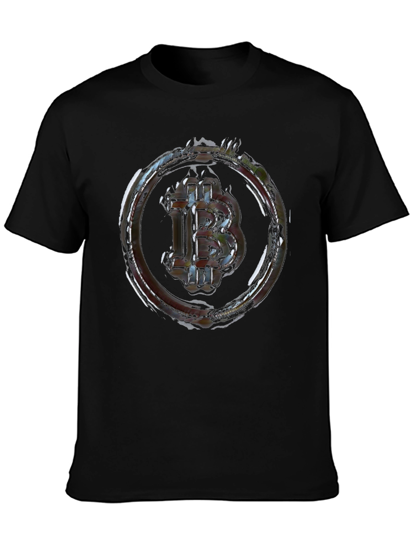 Bitcoin Crypto Currency T-Shirt - Black