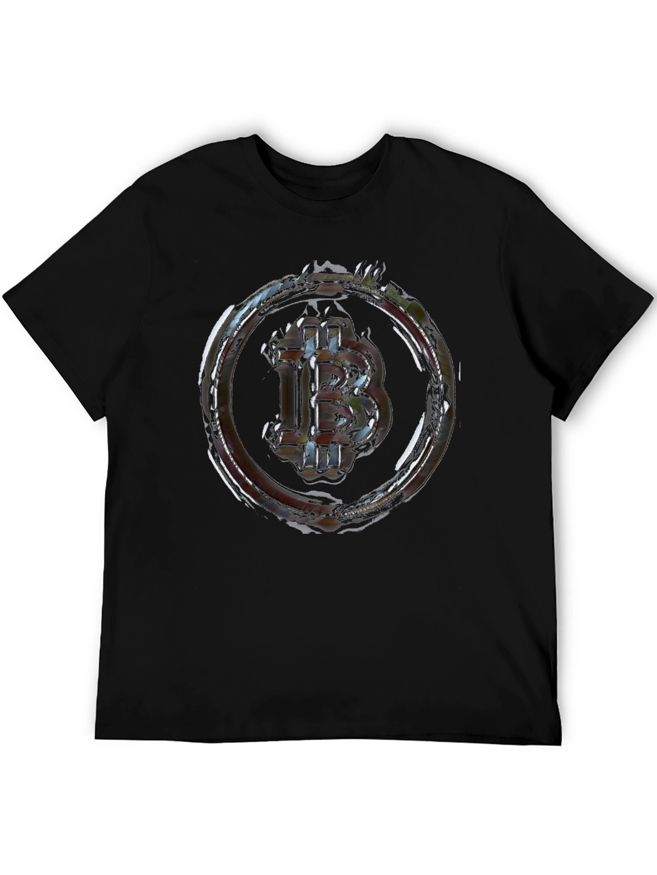 Bitcoin Crypto Currency T-Shirt - Black
