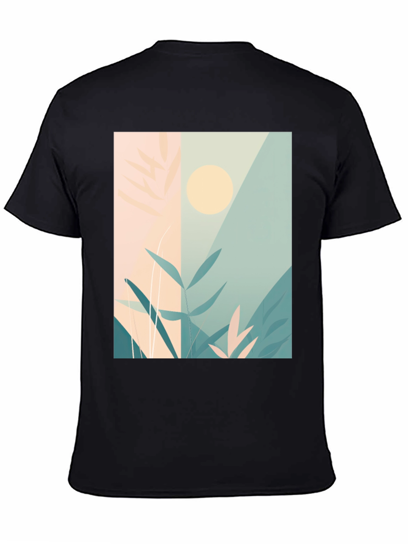 Nature Abstract Graphic Tee