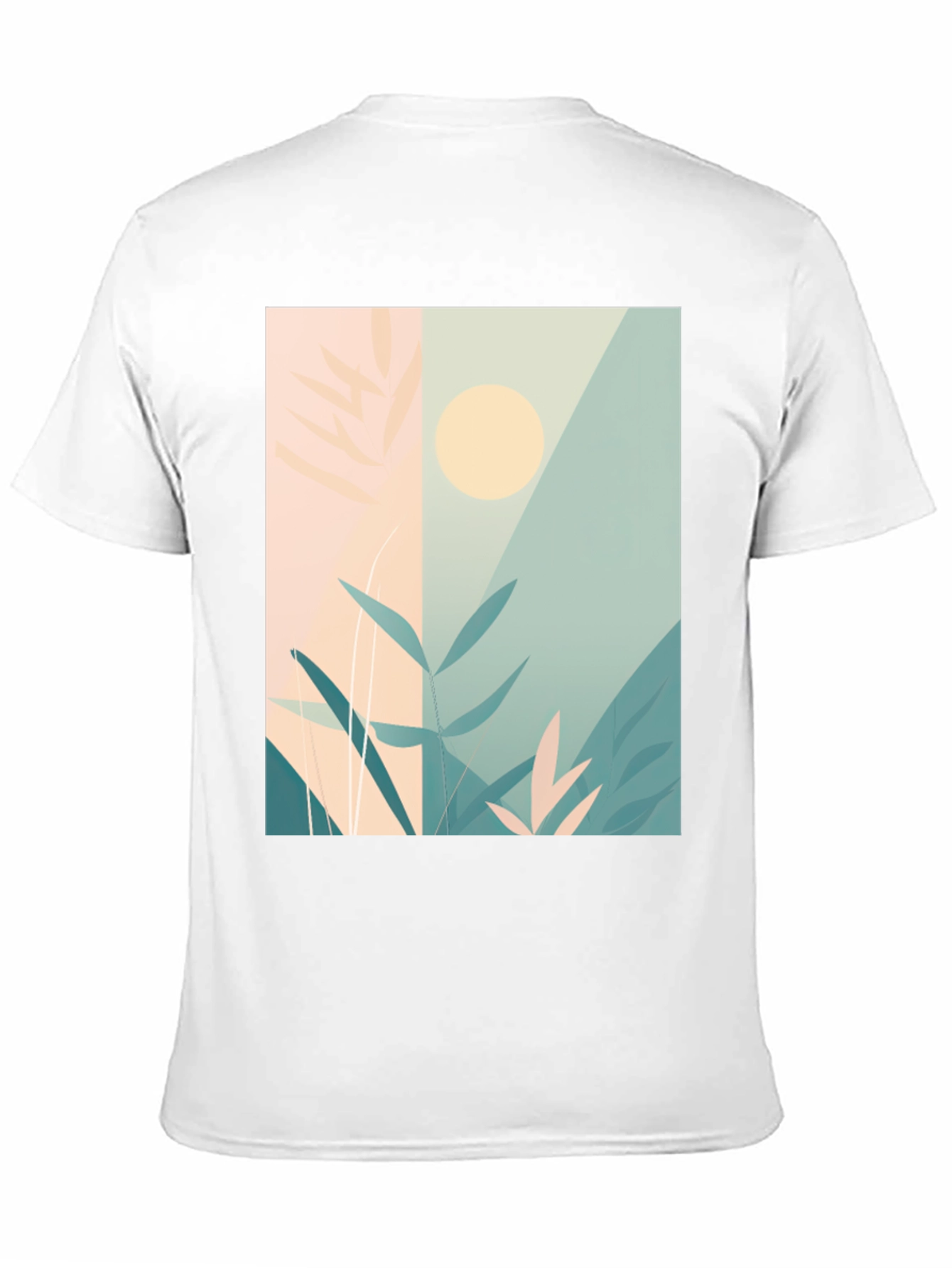 Nature Abstract Graphic Tee