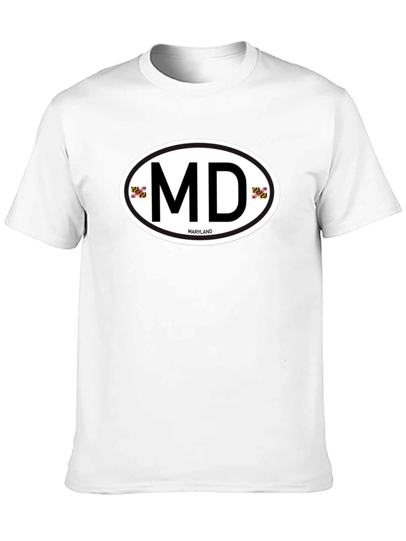 Maryland Pride Tee - MD Oval Design Shirt