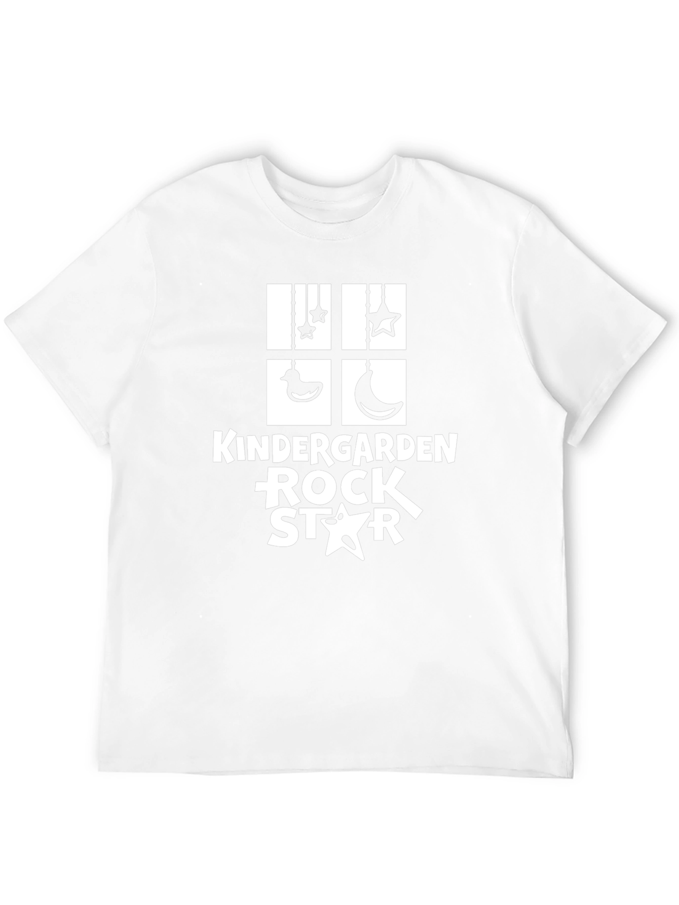 Kindergarten Rock Star Black Graphic Tee