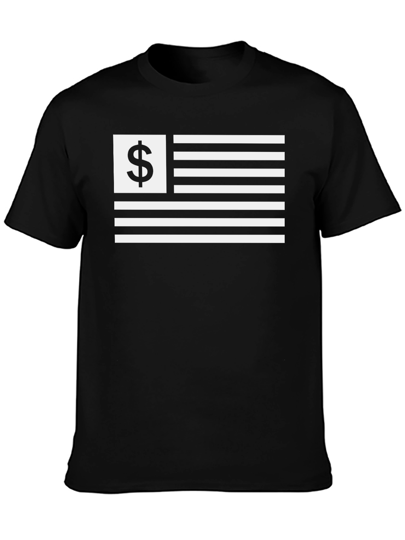 Dollar Sign American Flag T-Shirt