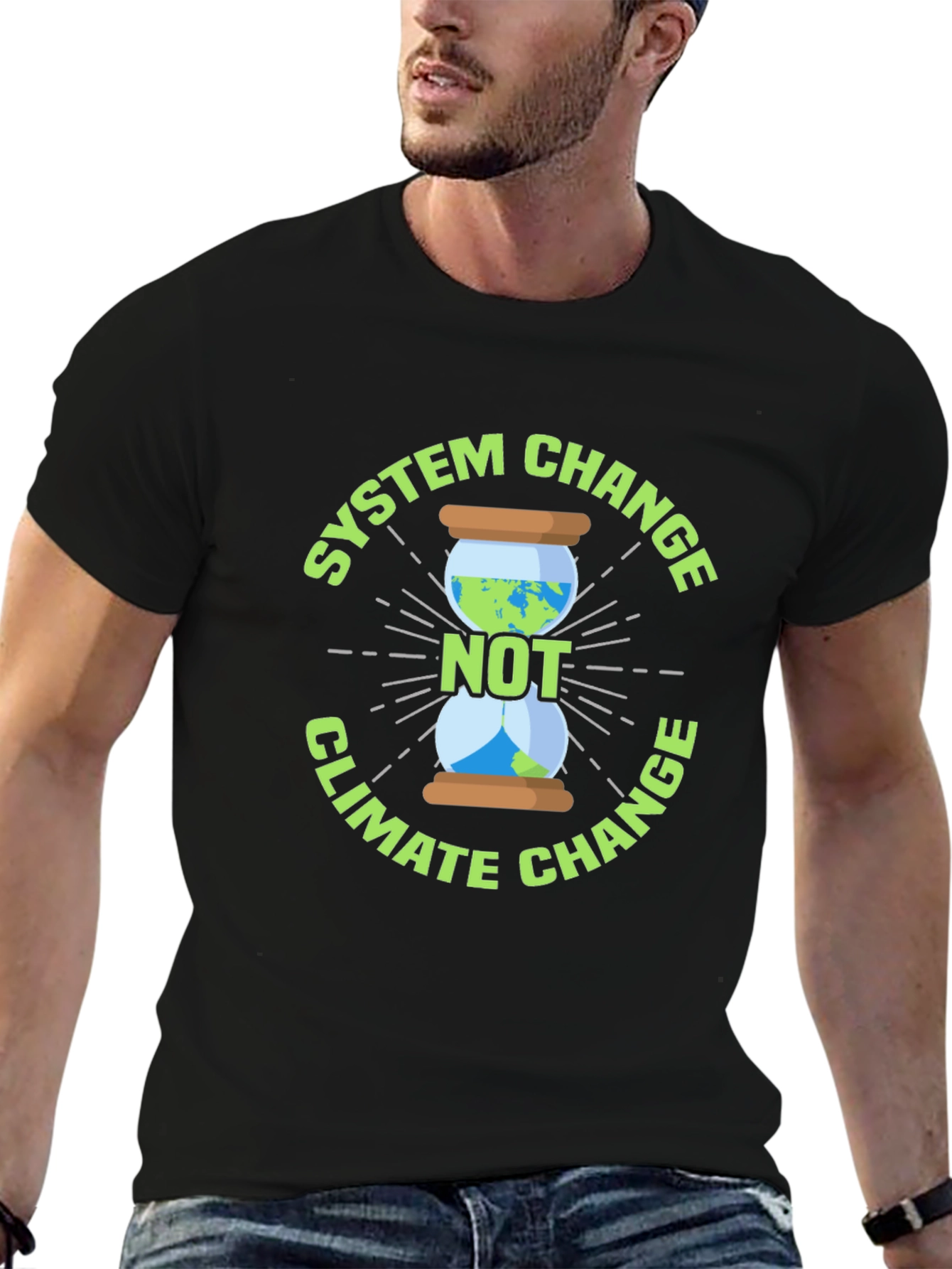 System Change Not Climate Change Graphic Tee