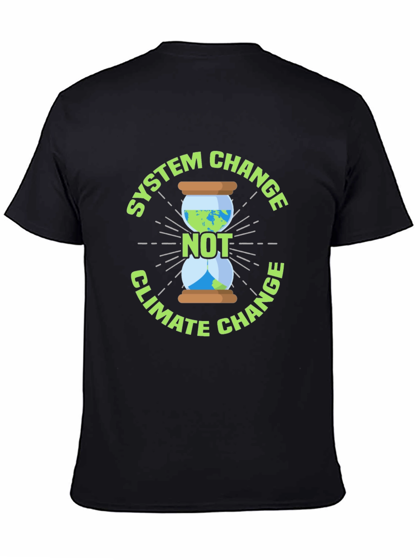 System Change Not Climate Change Graphic Tee