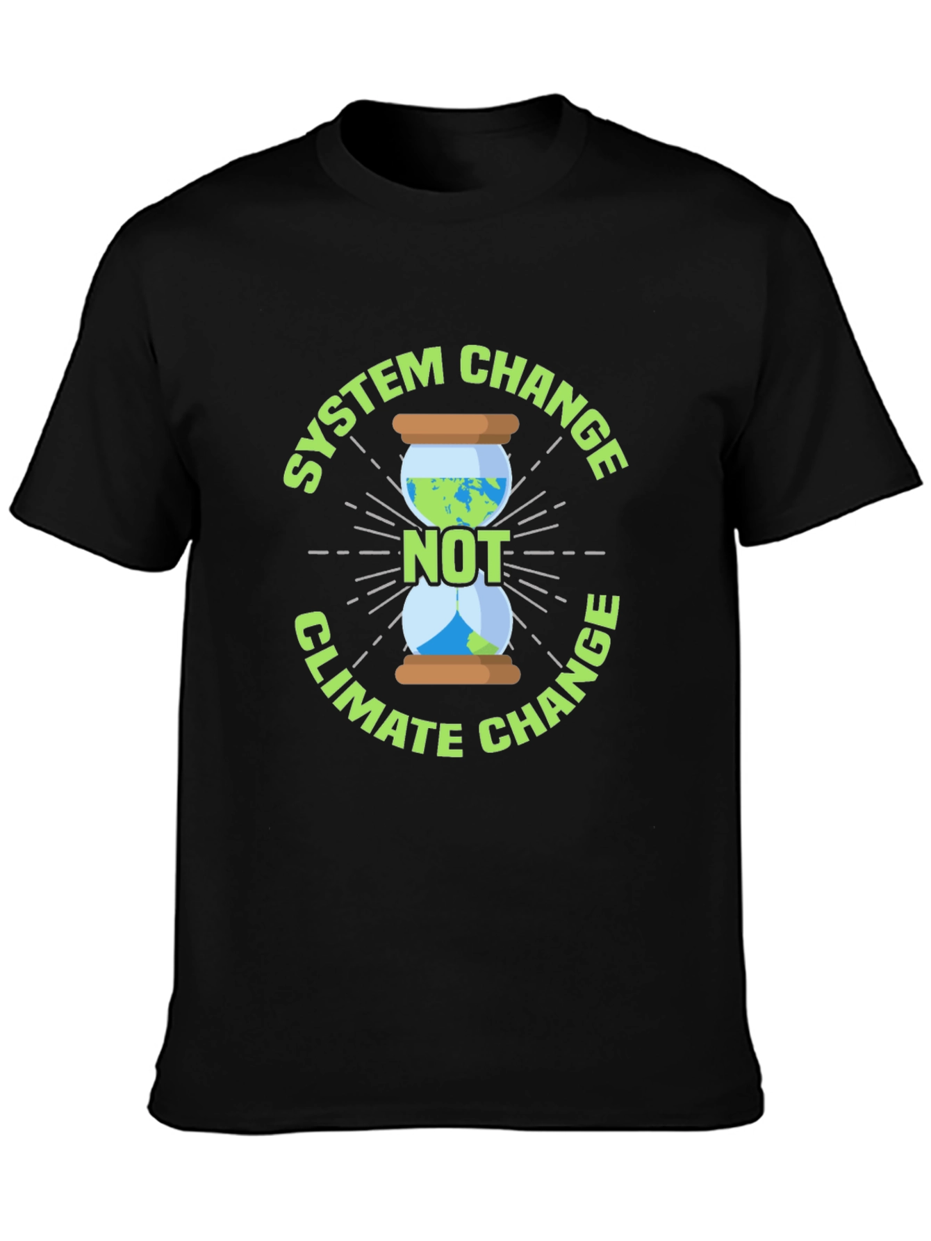 System Change Not Climate Change Graphic Tee