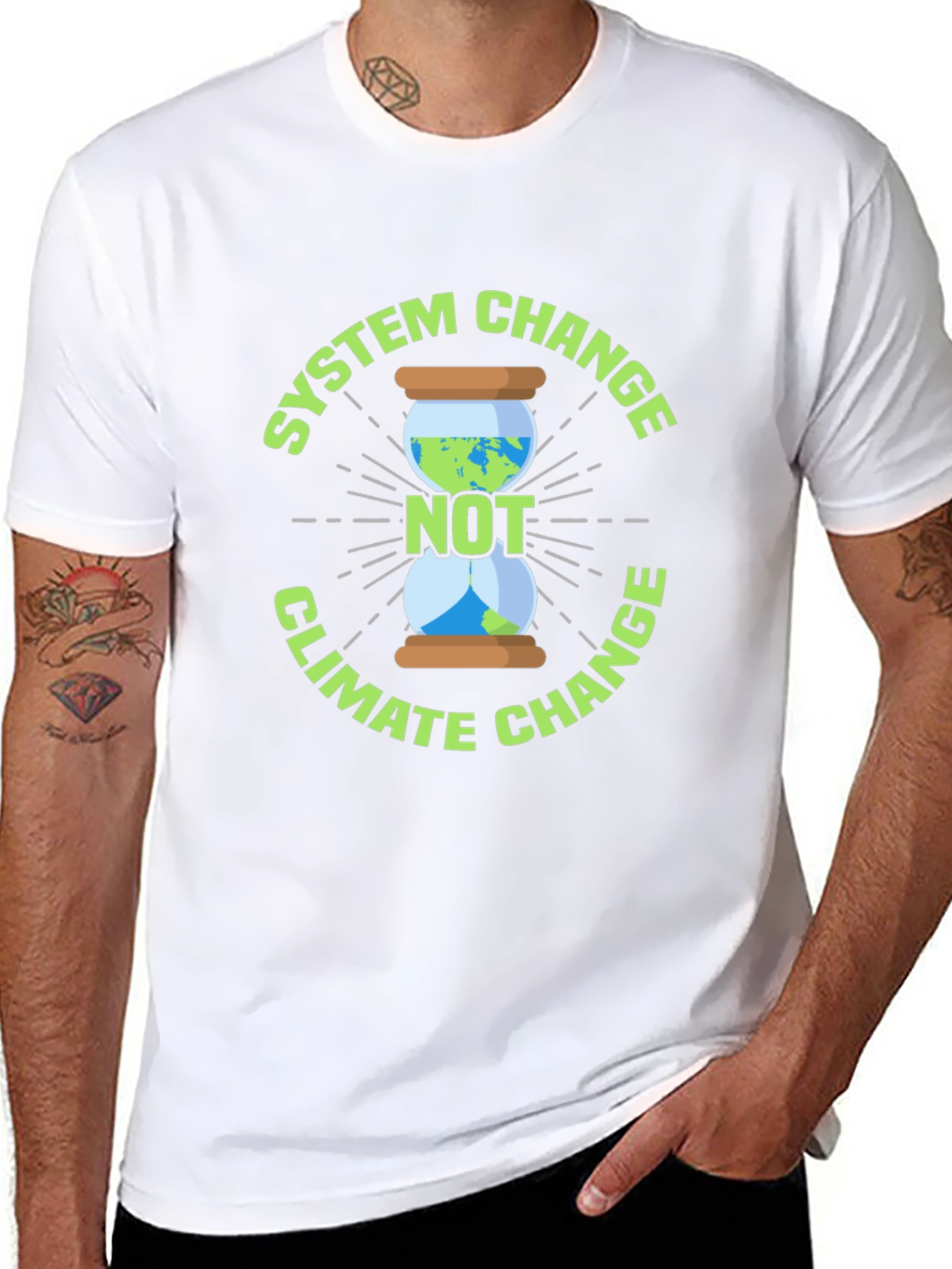 System Change Not Climate Change Graphic Tee