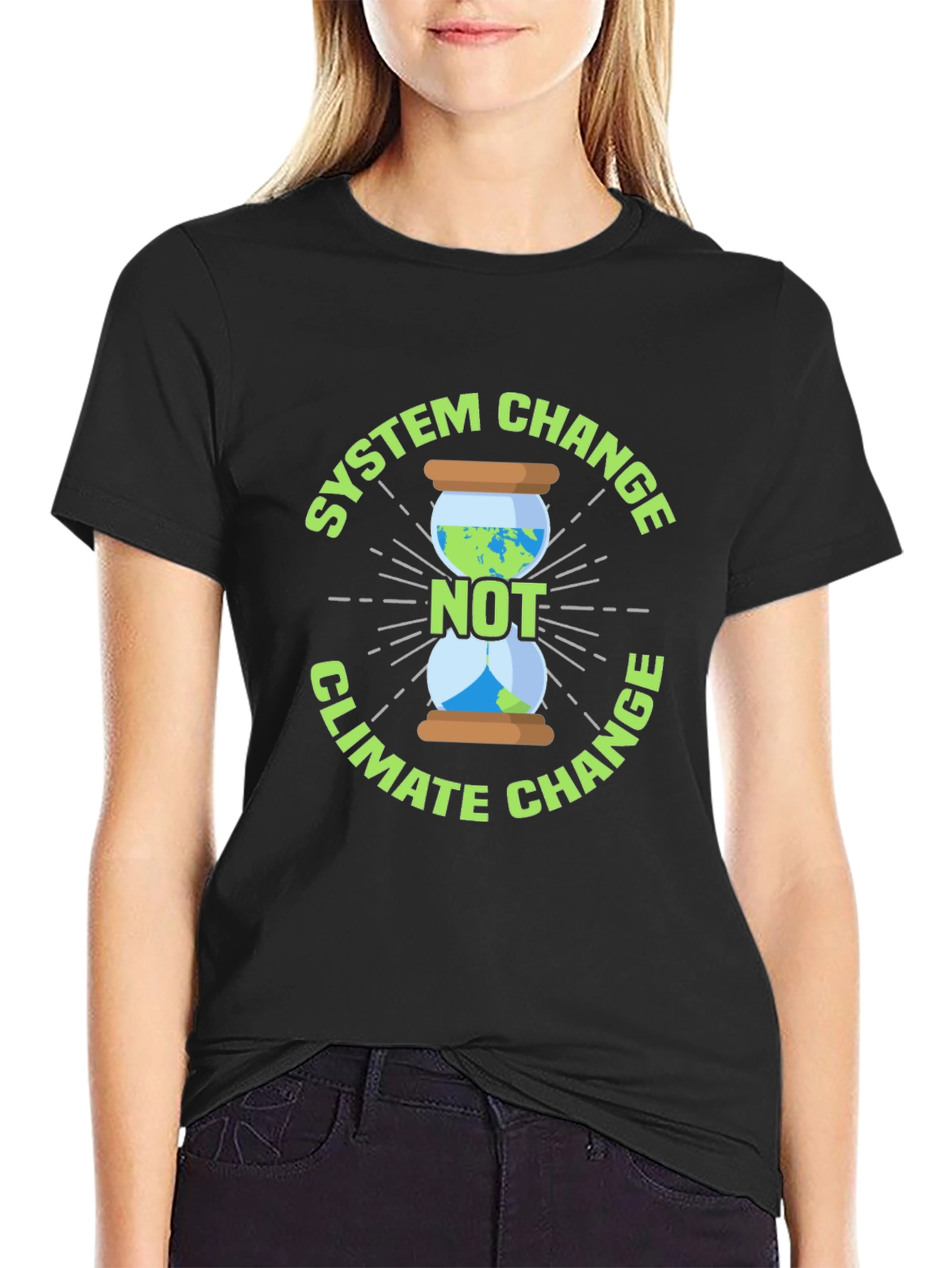 System Change Not Climate Change Graphic Tee