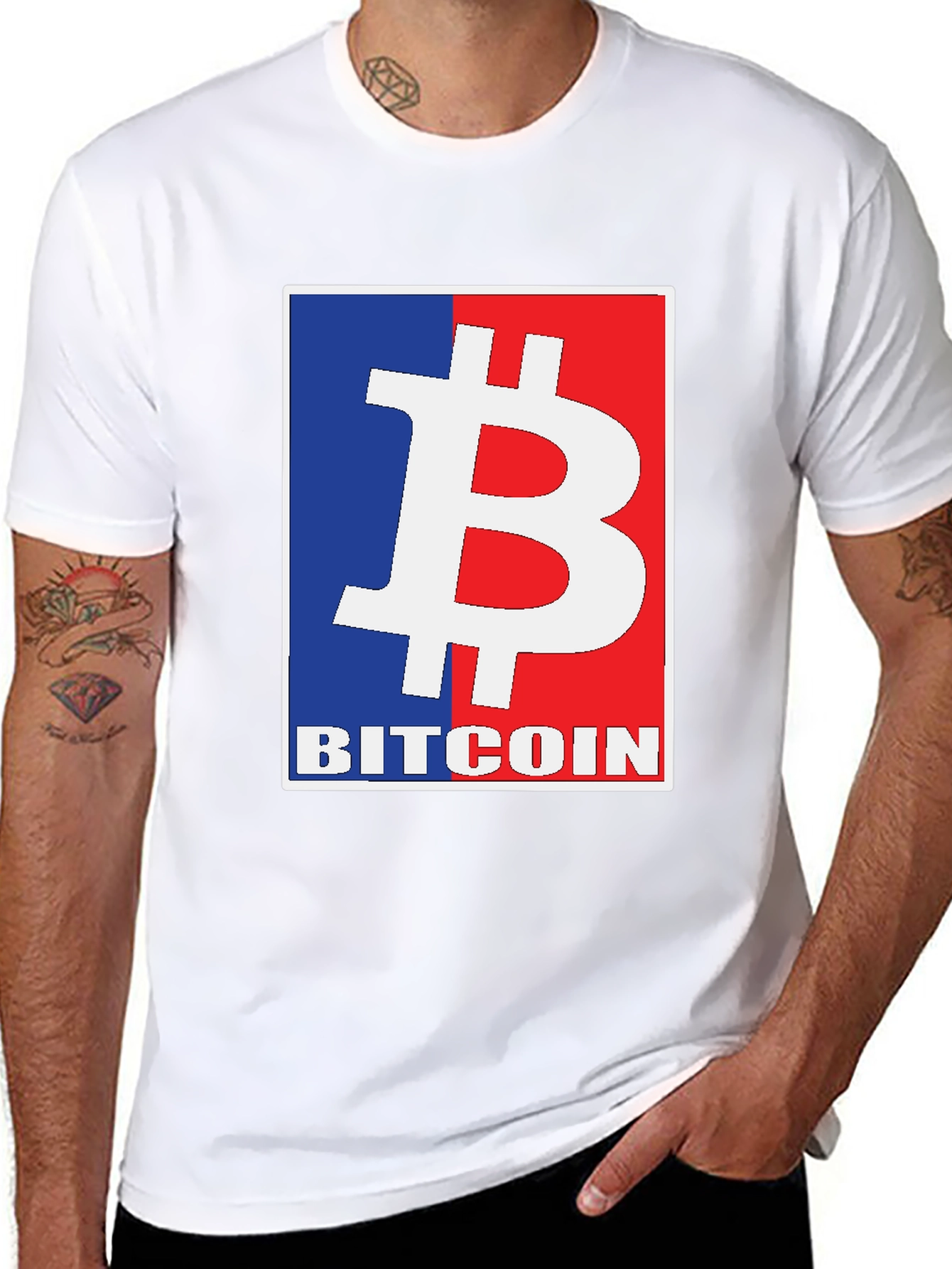 Bitcoin Logo T-Shirt - Crypto Currency Fashion
