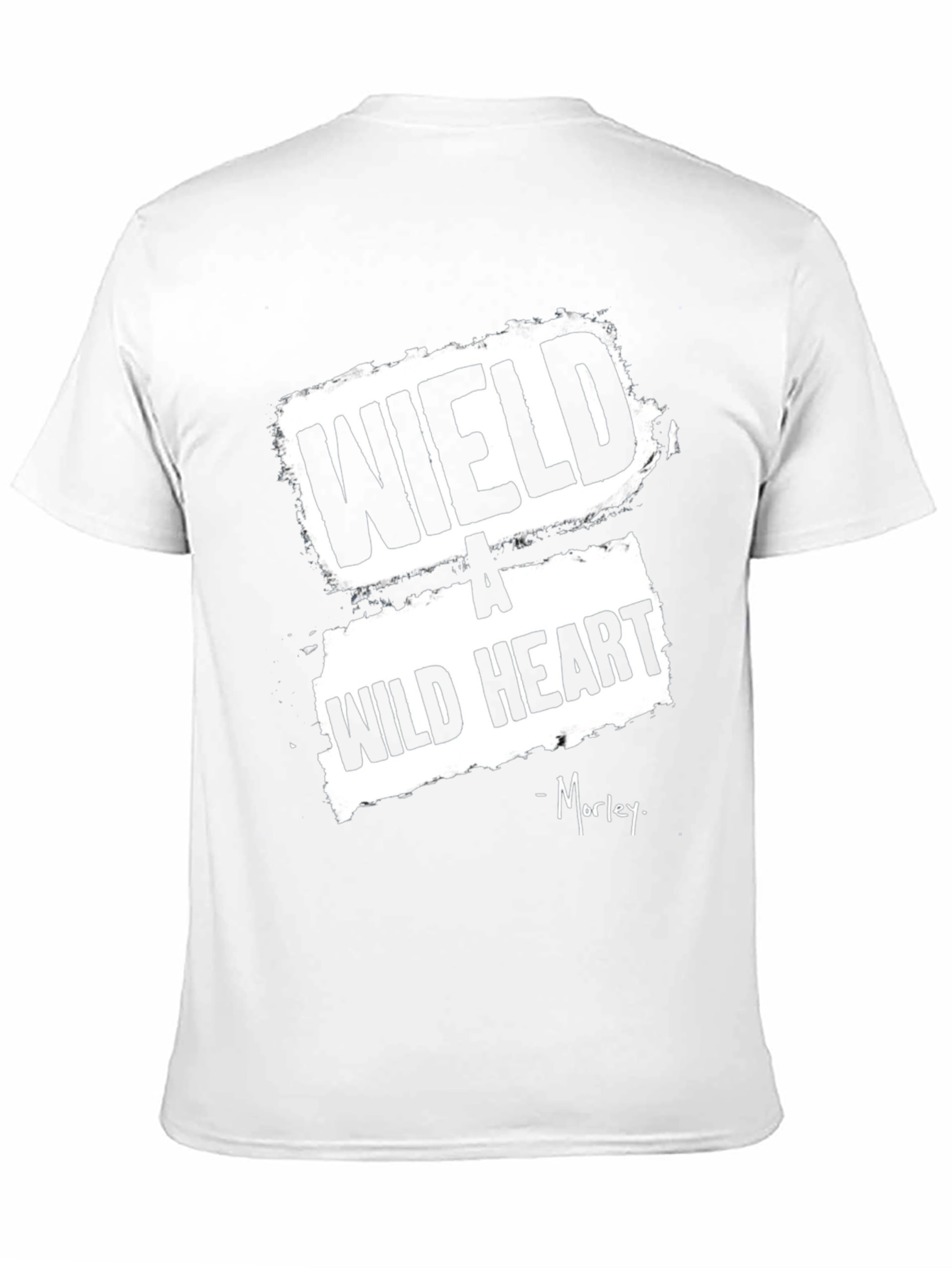 Wield A Wild Heart Black Graphic T-Shirt