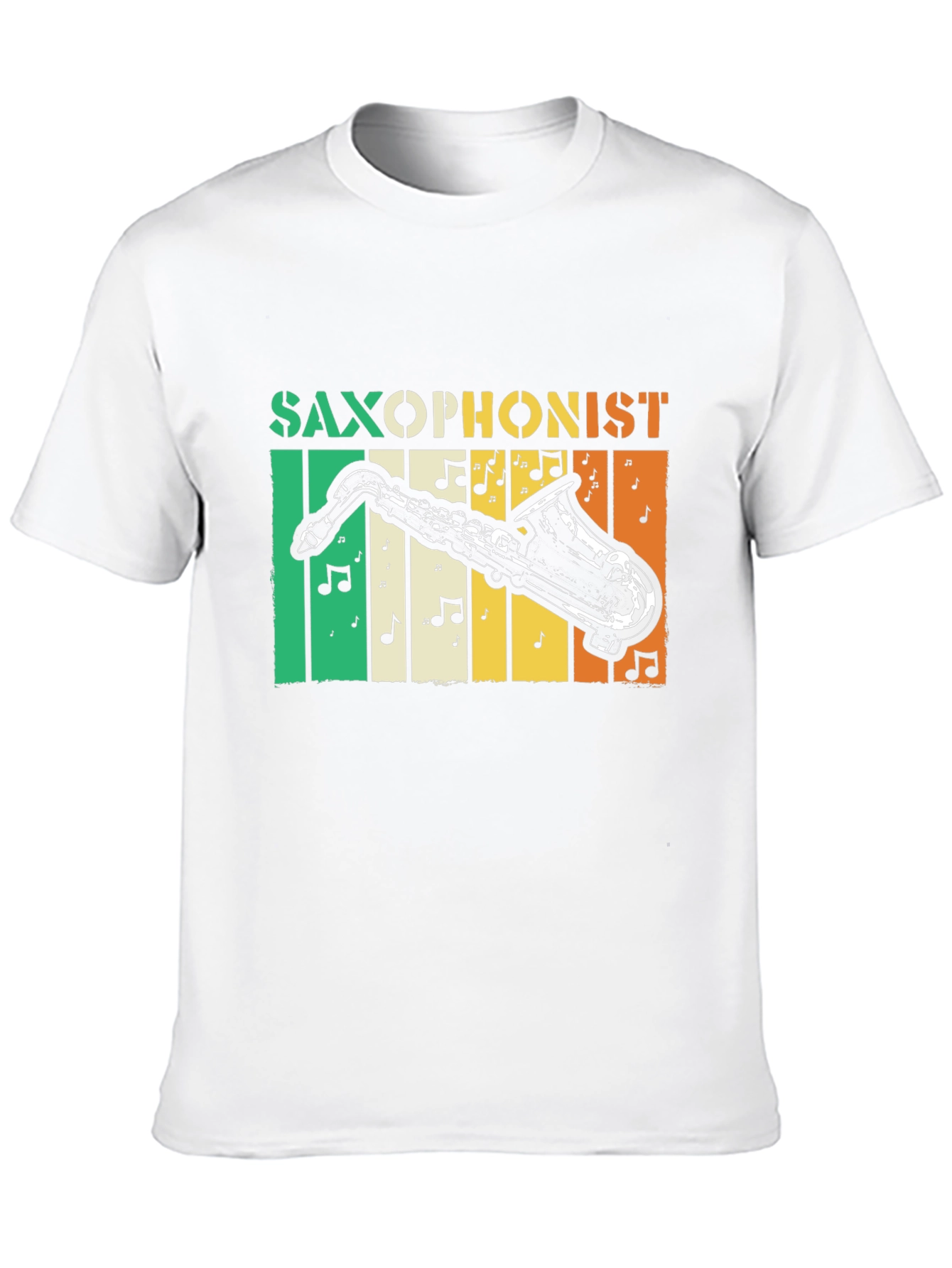 Saxophonist Irish Flag T-Shirt - Music Lover Tee