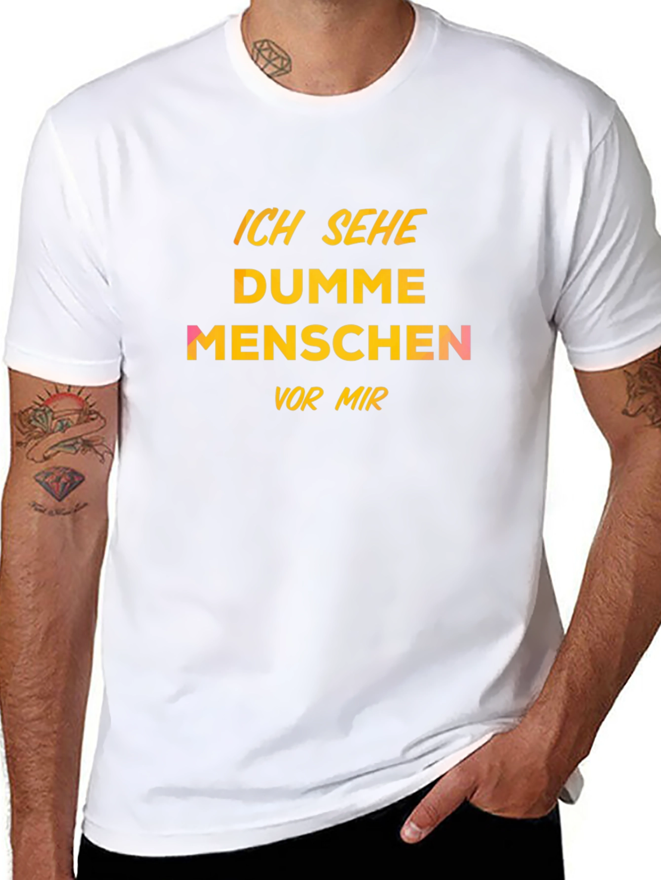 Ich Sehe Dumme Menschen T-Shirt