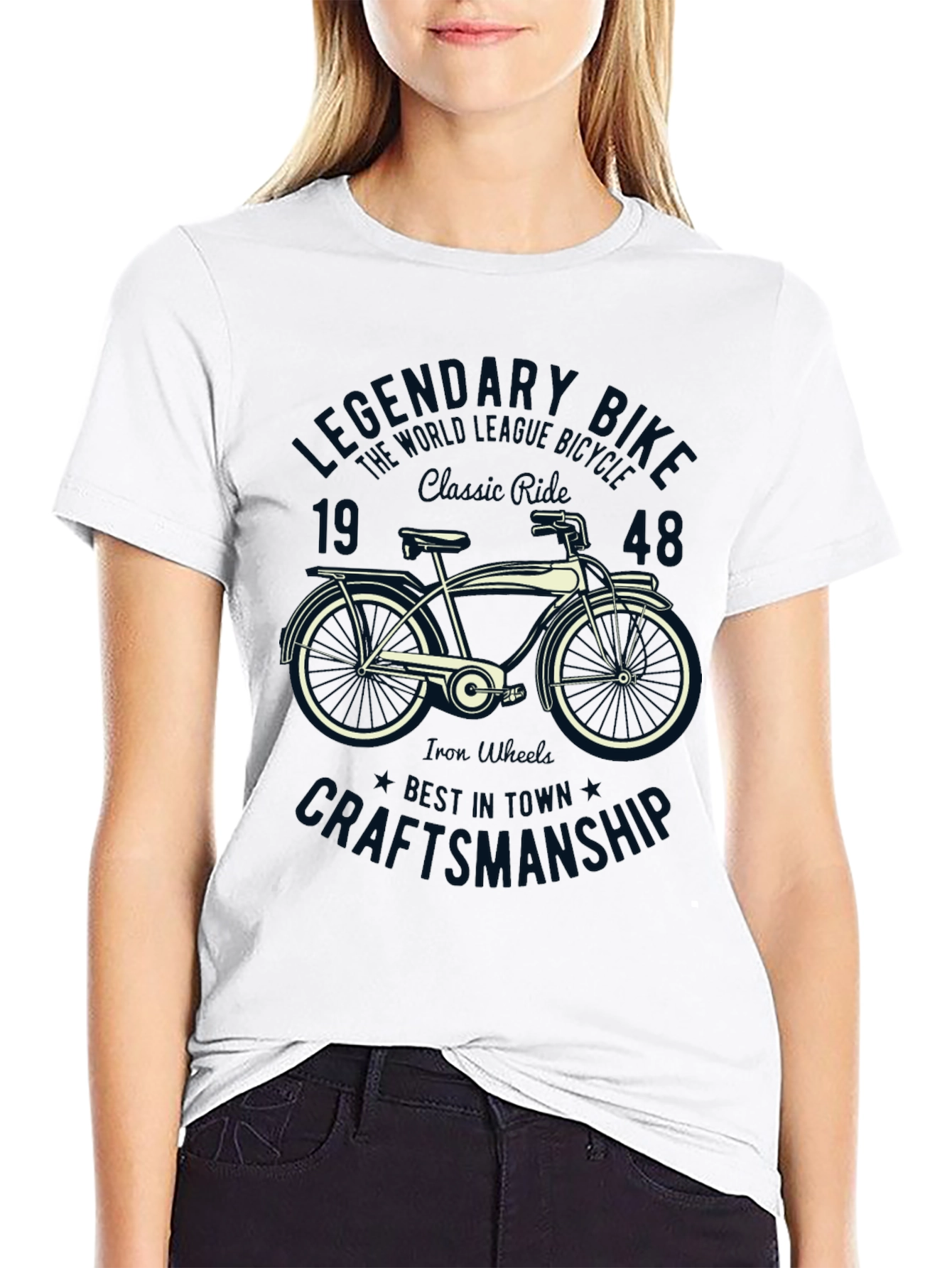 Legendary Bike T-Shirt - Retro Design