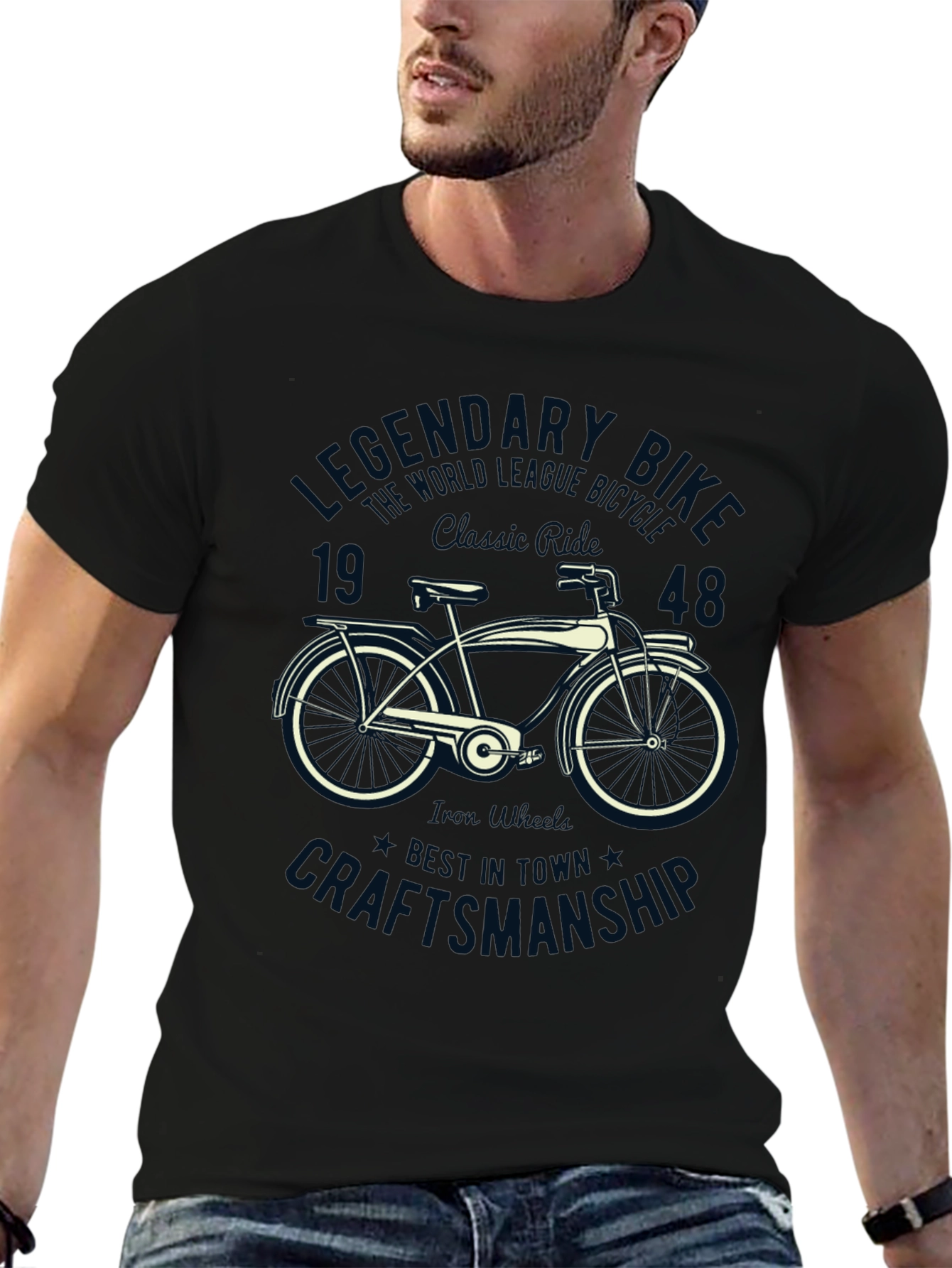 Legendary Bike T-Shirt - Retro Design