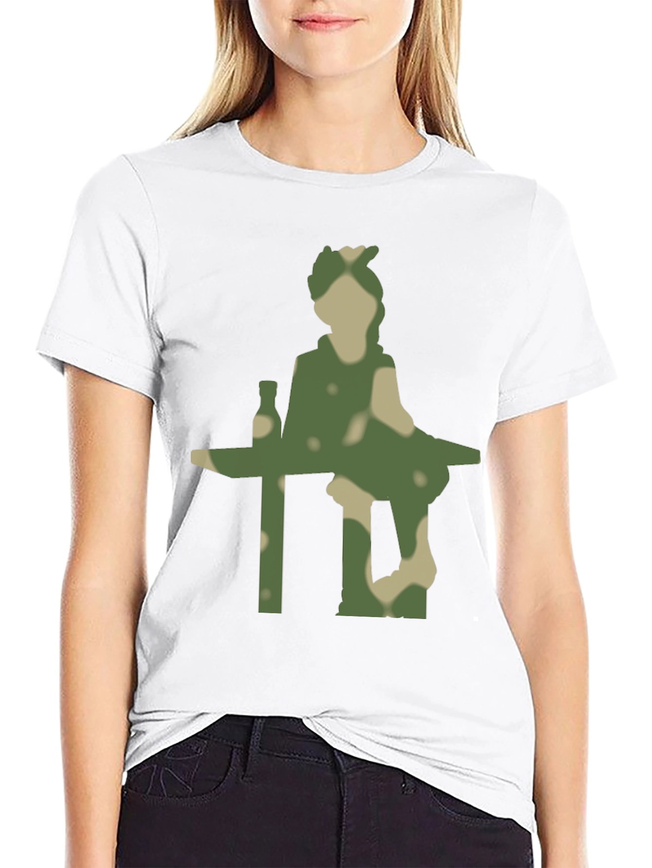 Camouflage Silhouette T-Shirt