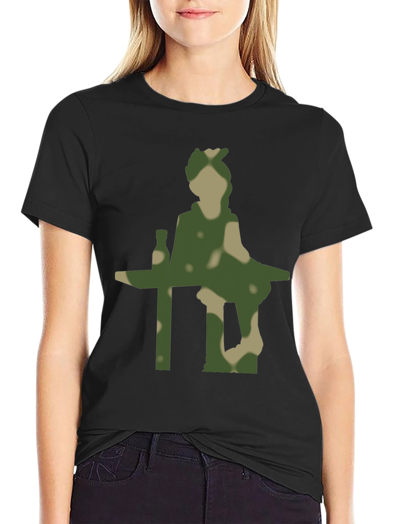 Camouflage Silhouette T-Shirt