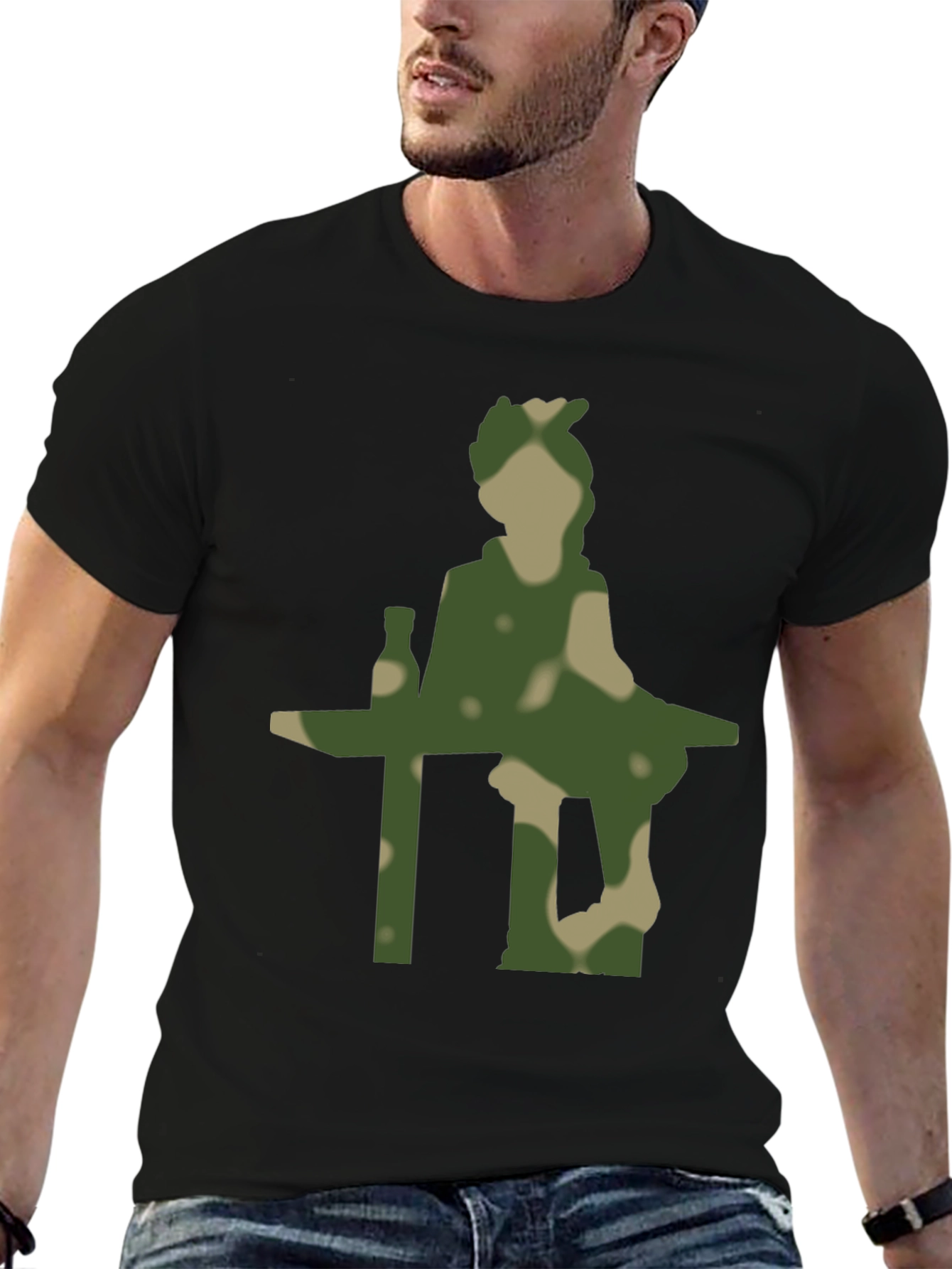 Camouflage Silhouette T-Shirt