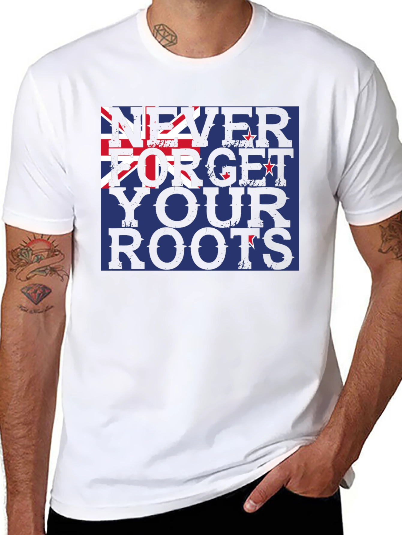 Never Forget Your Roots Graphic Tee