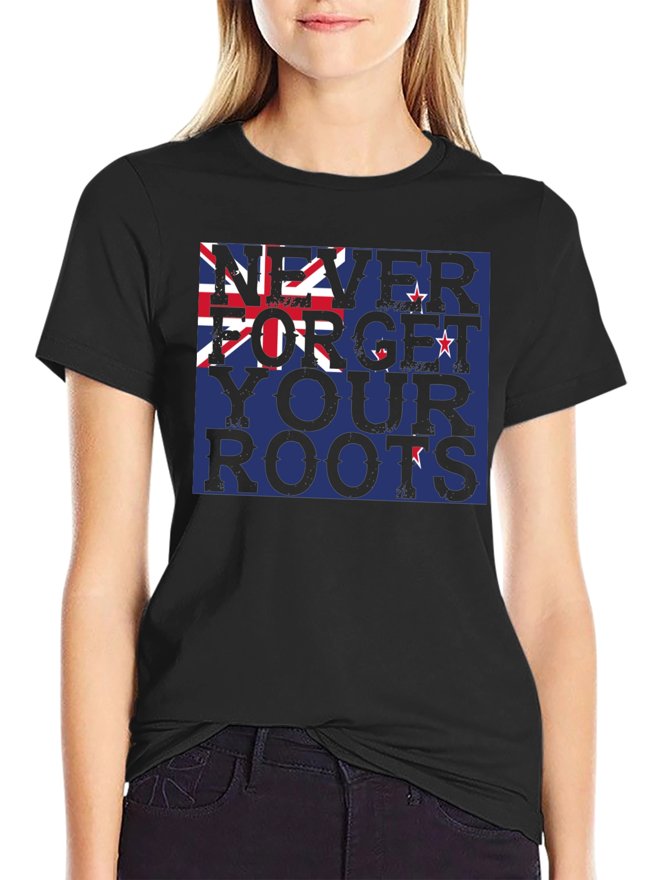 Never Forget Your Roots Graphic Tee