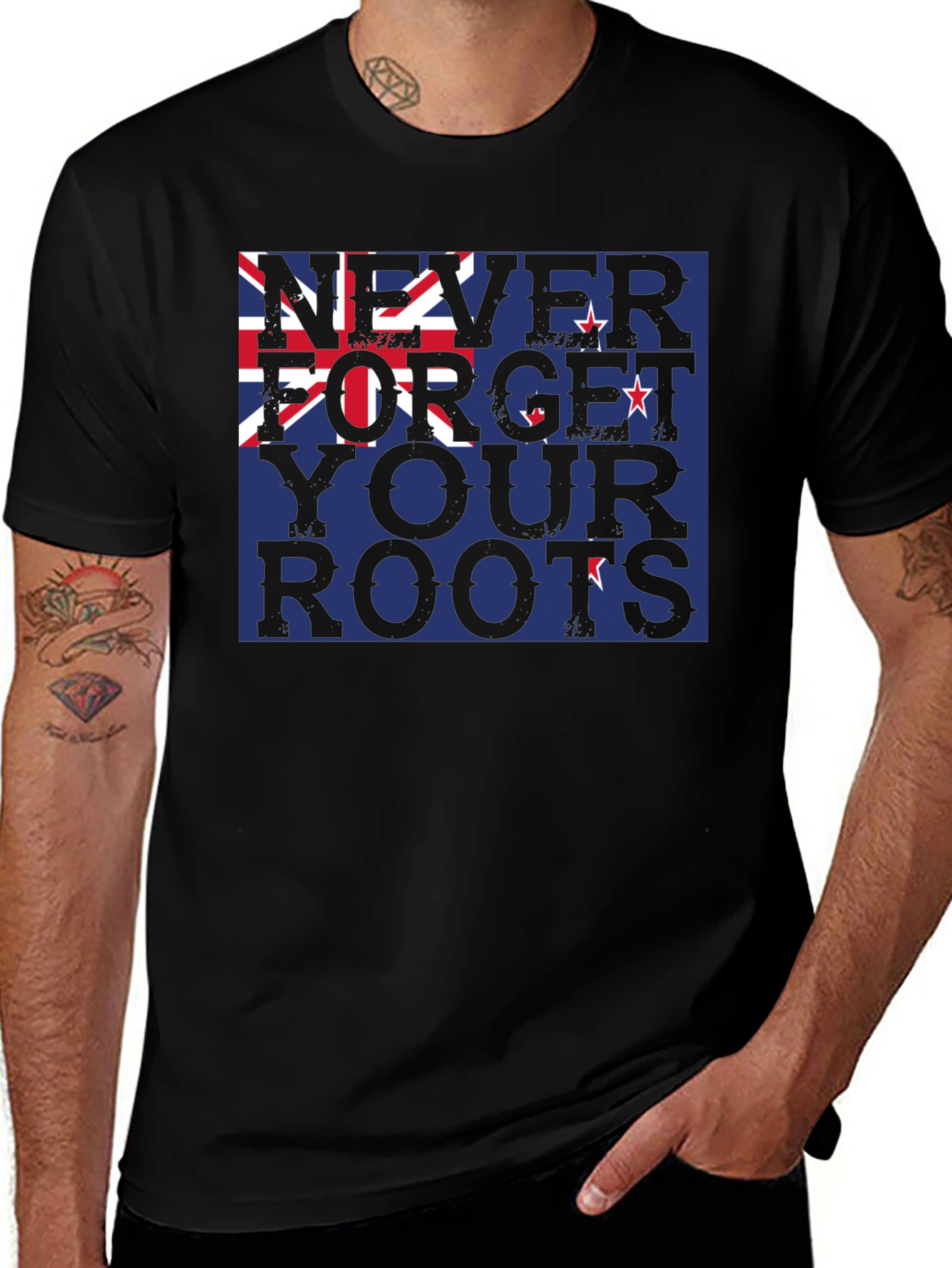Never Forget Your Roots Graphic Tee