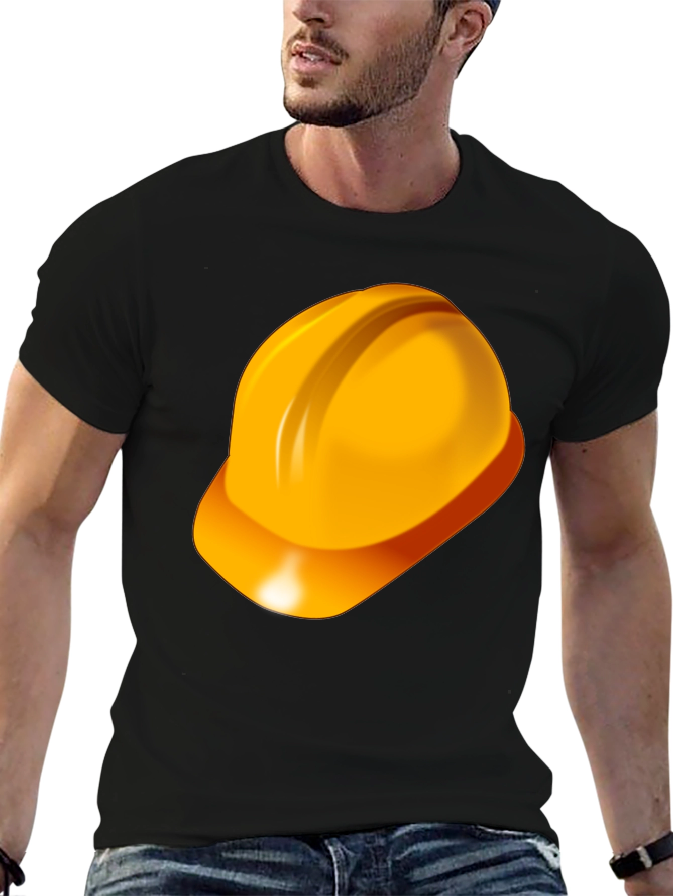 Construction Hard Hat T-Shirt - Safety First!