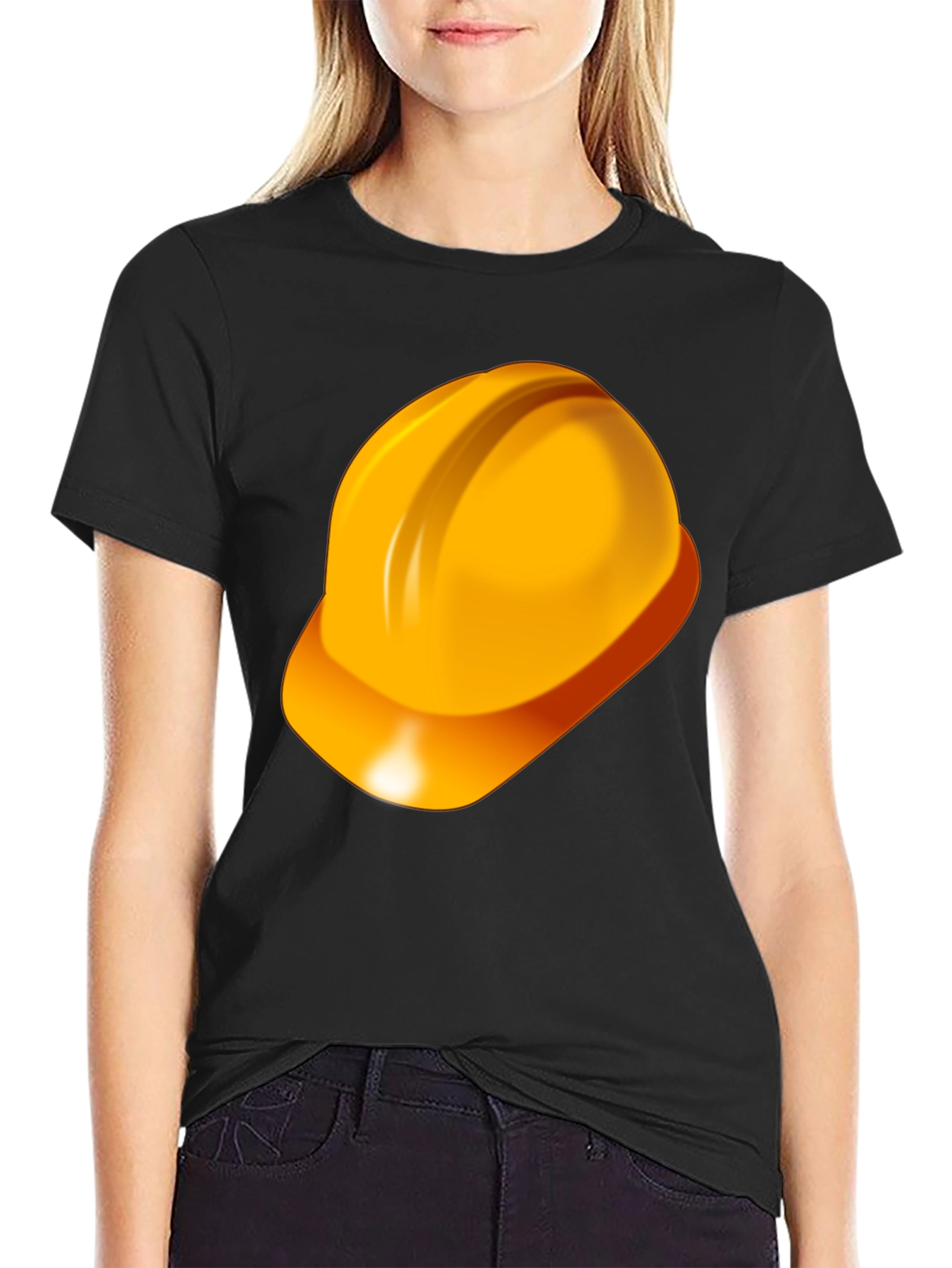 Construction Hard Hat T-Shirt - Safety First!