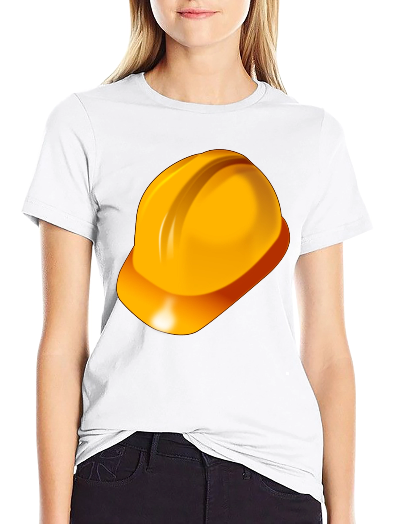 Construction Hard Hat T-Shirt - Safety First!
