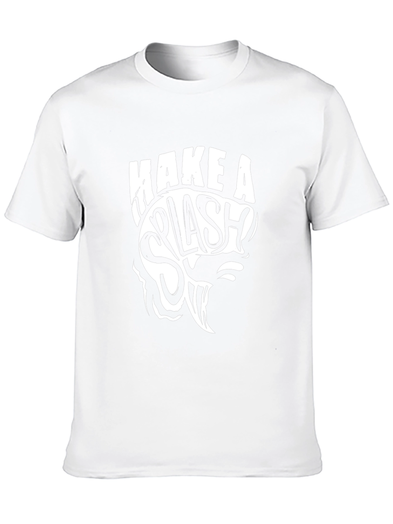 Make A Splash T-Shirt - Black Graphic Tee