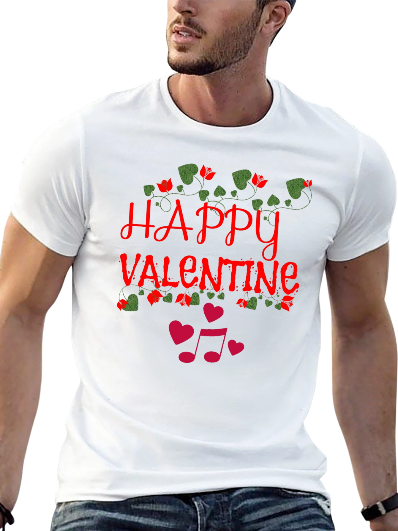 Happy Valentines Day Graphic Tee