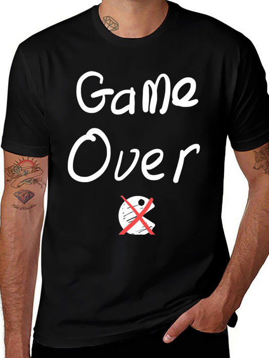 Game Over Pacman T-Shirt - Gamer Style!