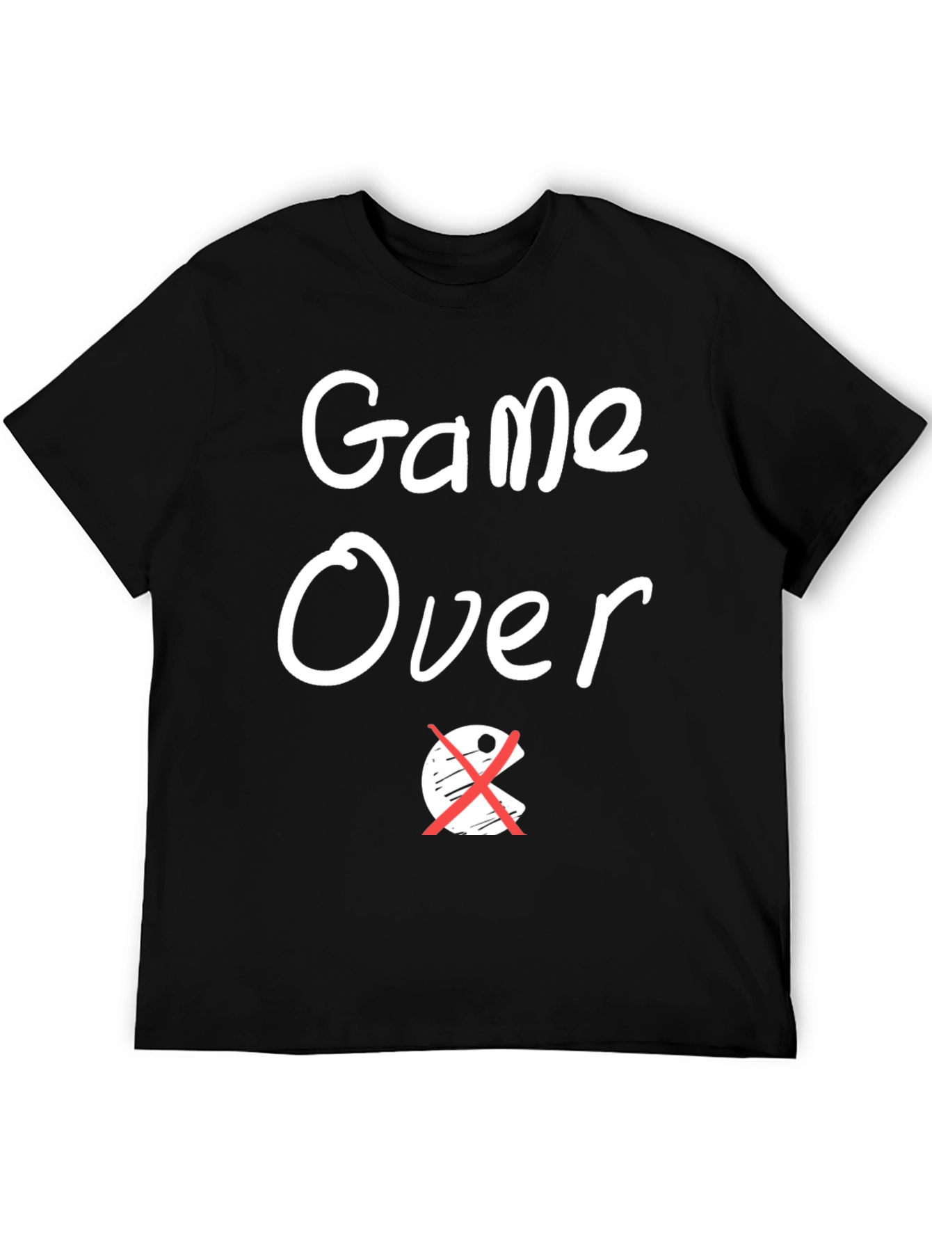 Game Over Pacman T-Shirt - Gamer Style!