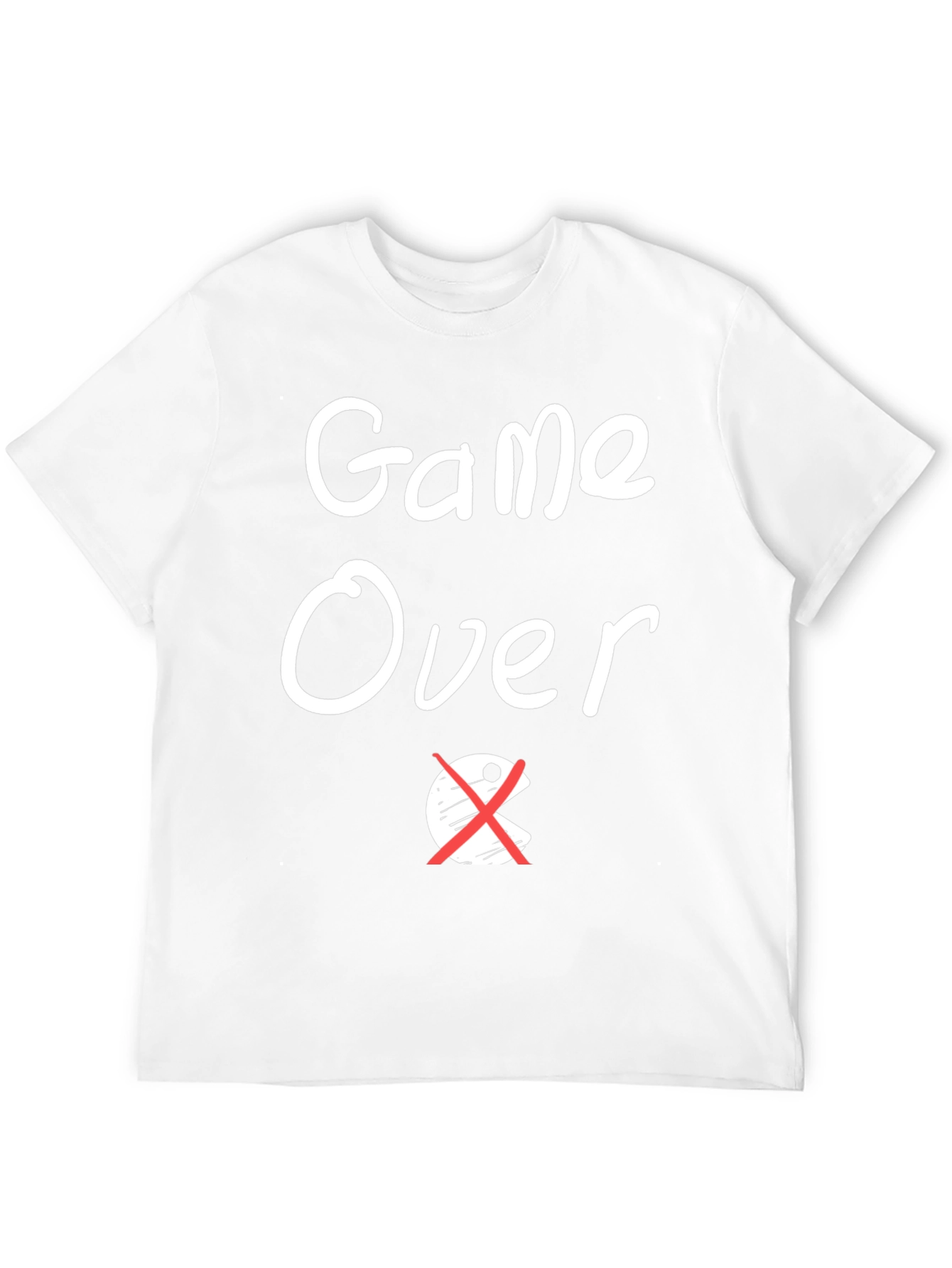 Game Over Pacman T-Shirt - Gamer Style!
