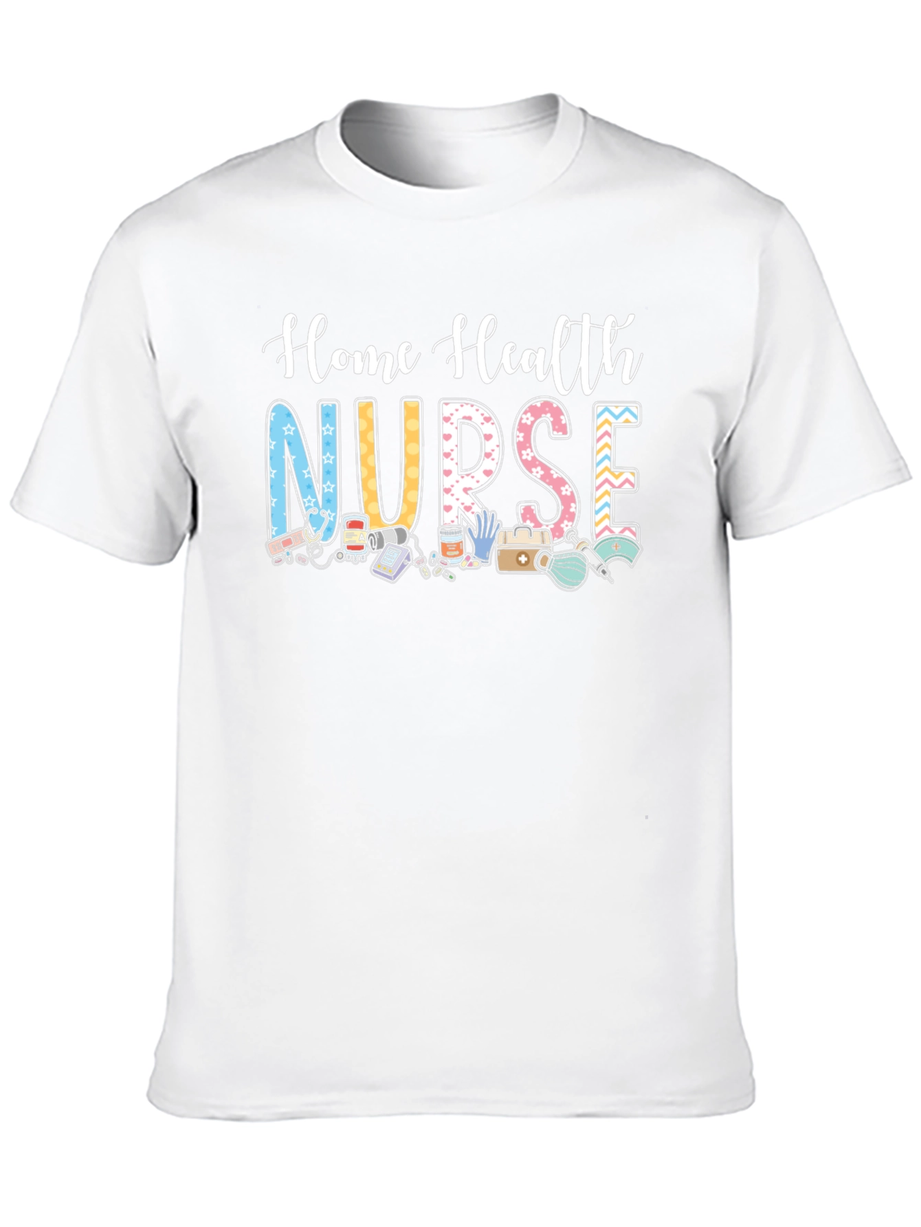 Home Health Nurse Graphic T-Shirt