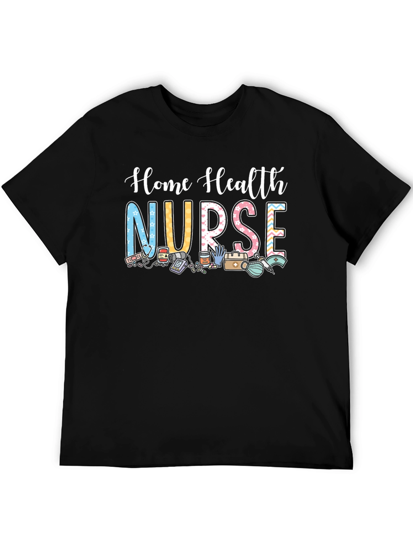 Home Health Nurse Graphic T-Shirt