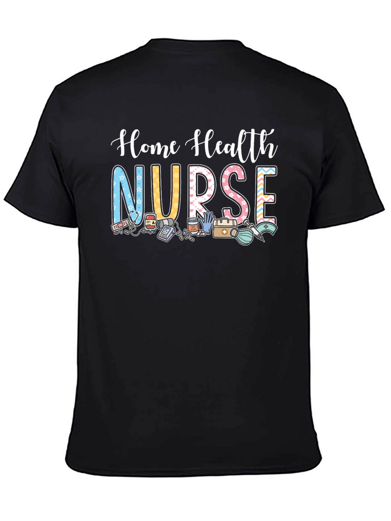 Home Health Nurse Graphic T-Shirt